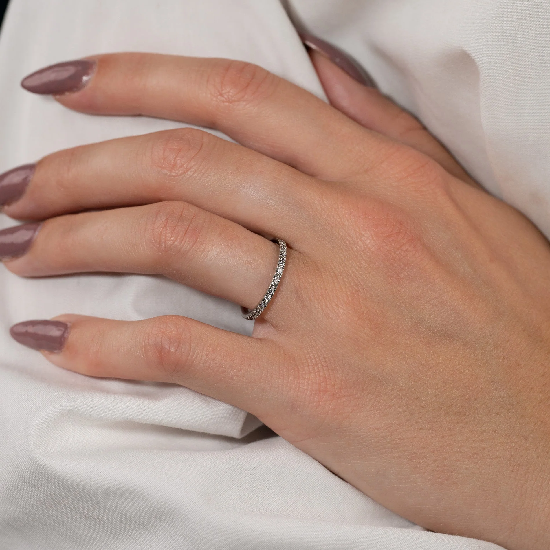 ALLIANCE LAB-DIAMOND RING - 0.25ct - WG - Image 4