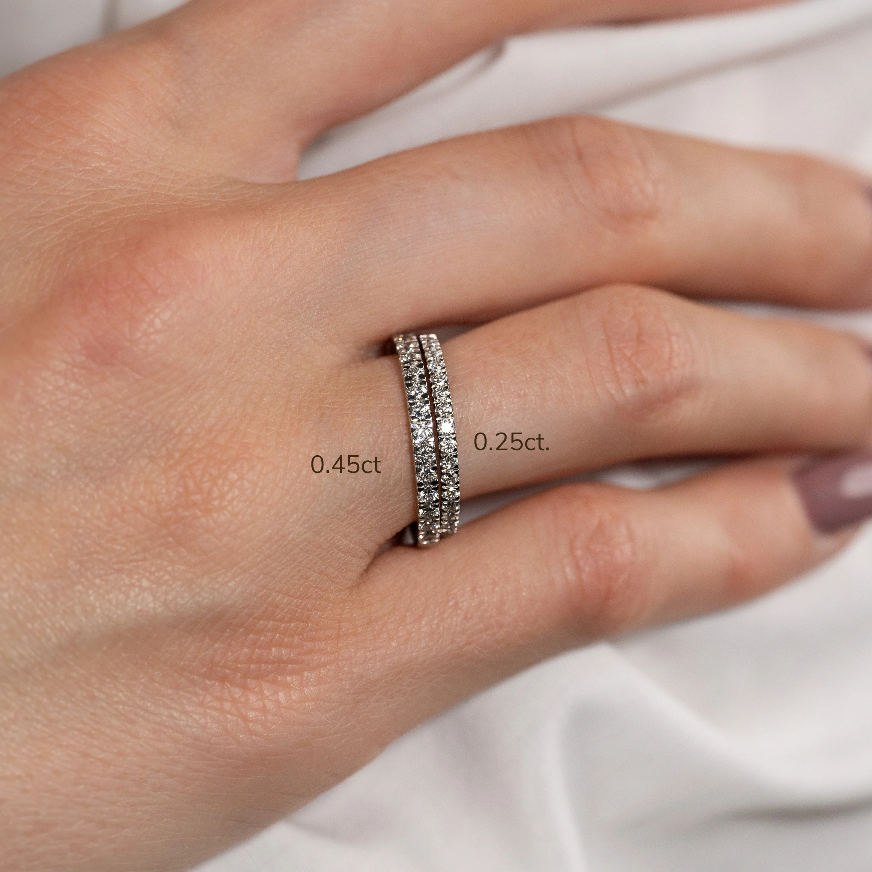 ALLIANCE LAB-DIAMOND RING - 0.25ct - WG - Image 7