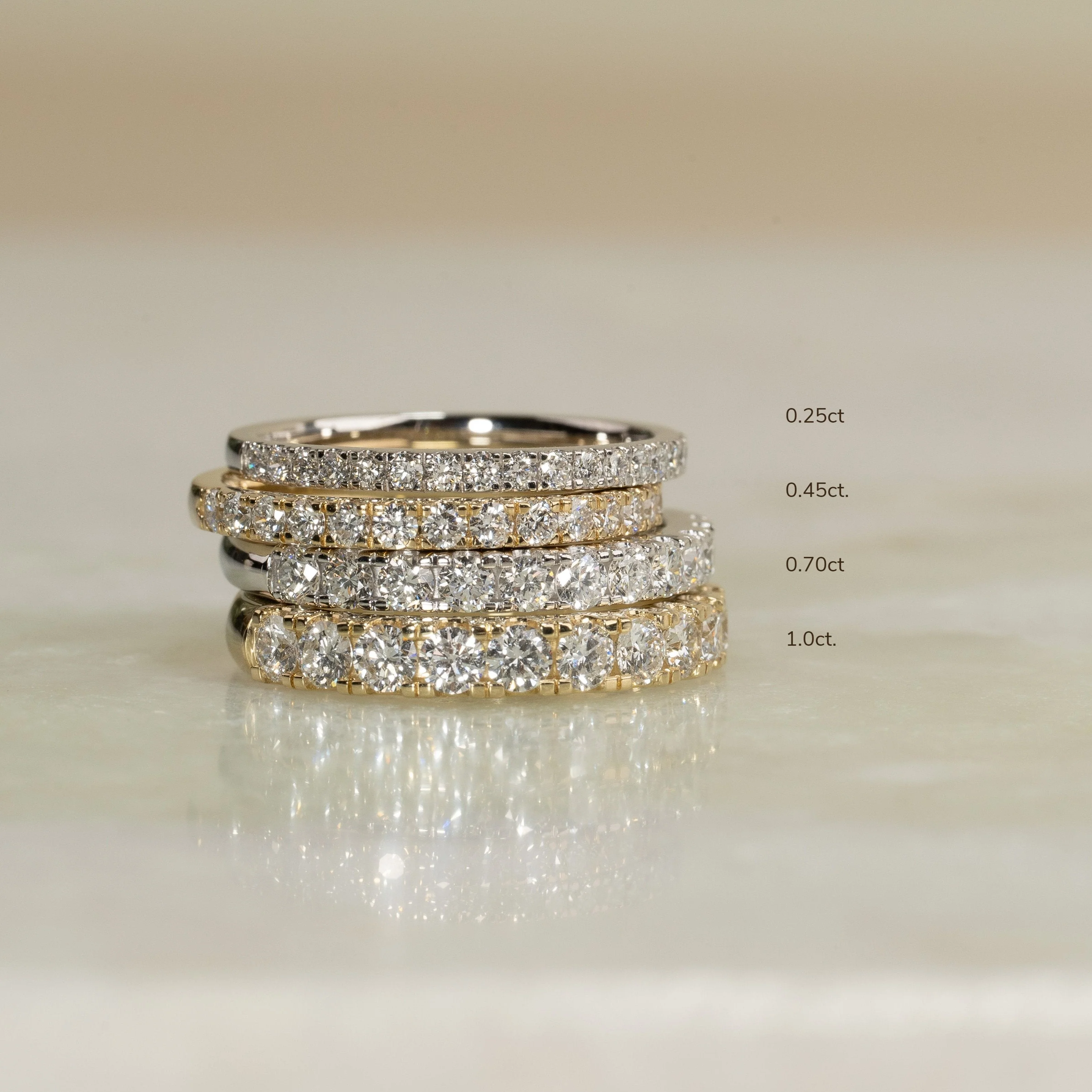 ALLIANCE LAB-DIAMOND RING - 0.45ct - WG - Image 8