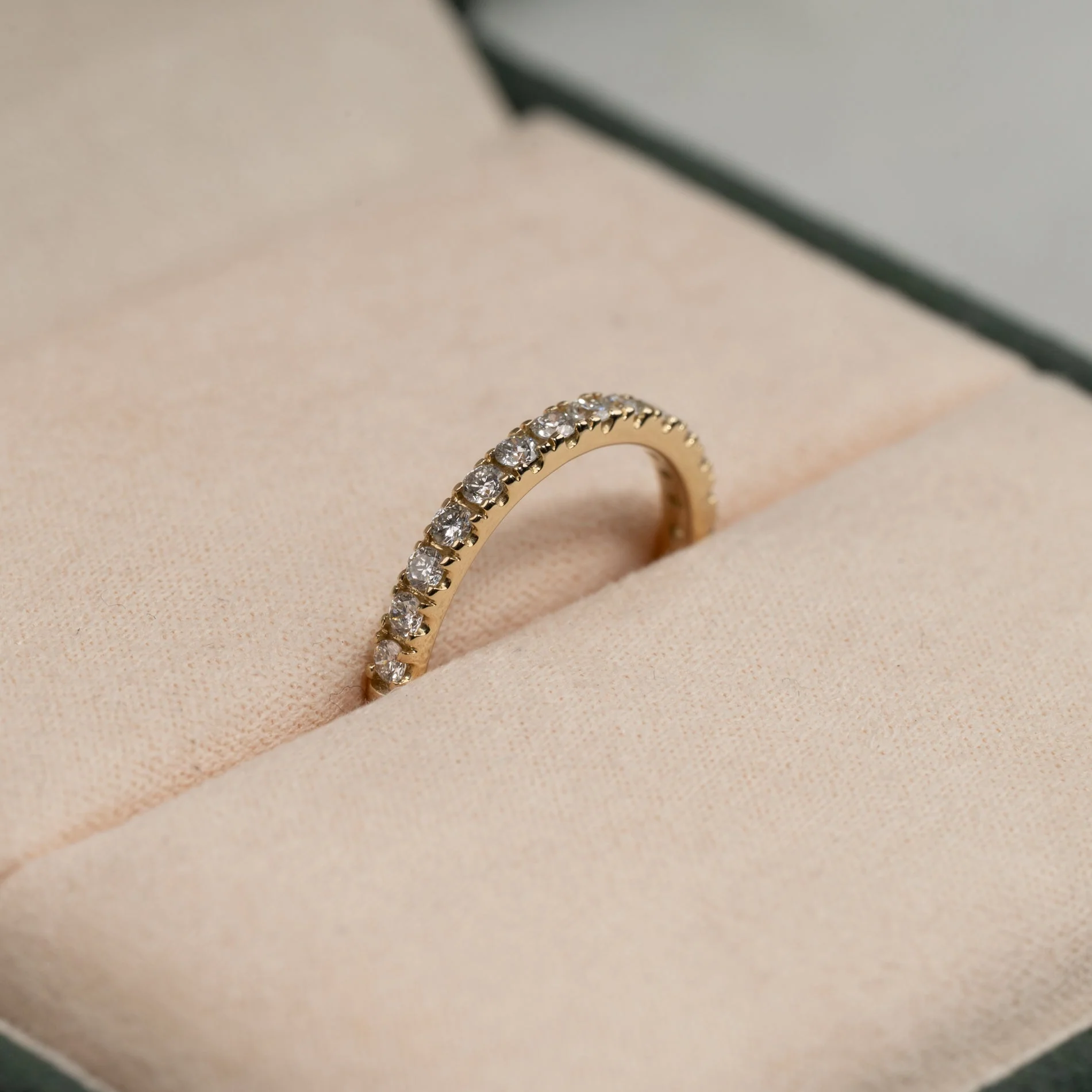 ALLIANCE LAB-DIAMOND RING - 0.45ct - YG - Image 3