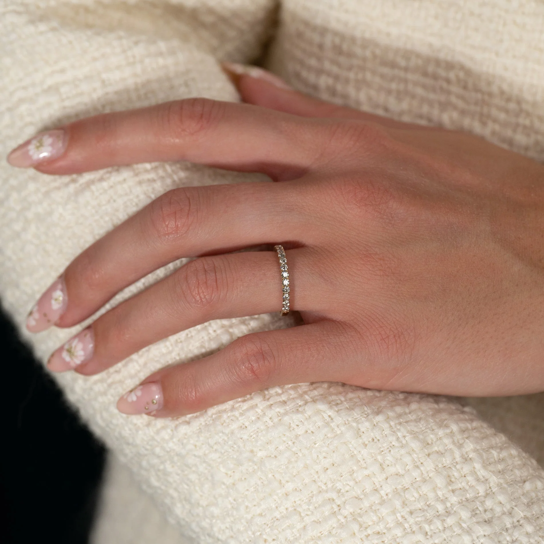 ALLIANCE LAB-DIAMOND RING - 0.45ct - YG - Image 6