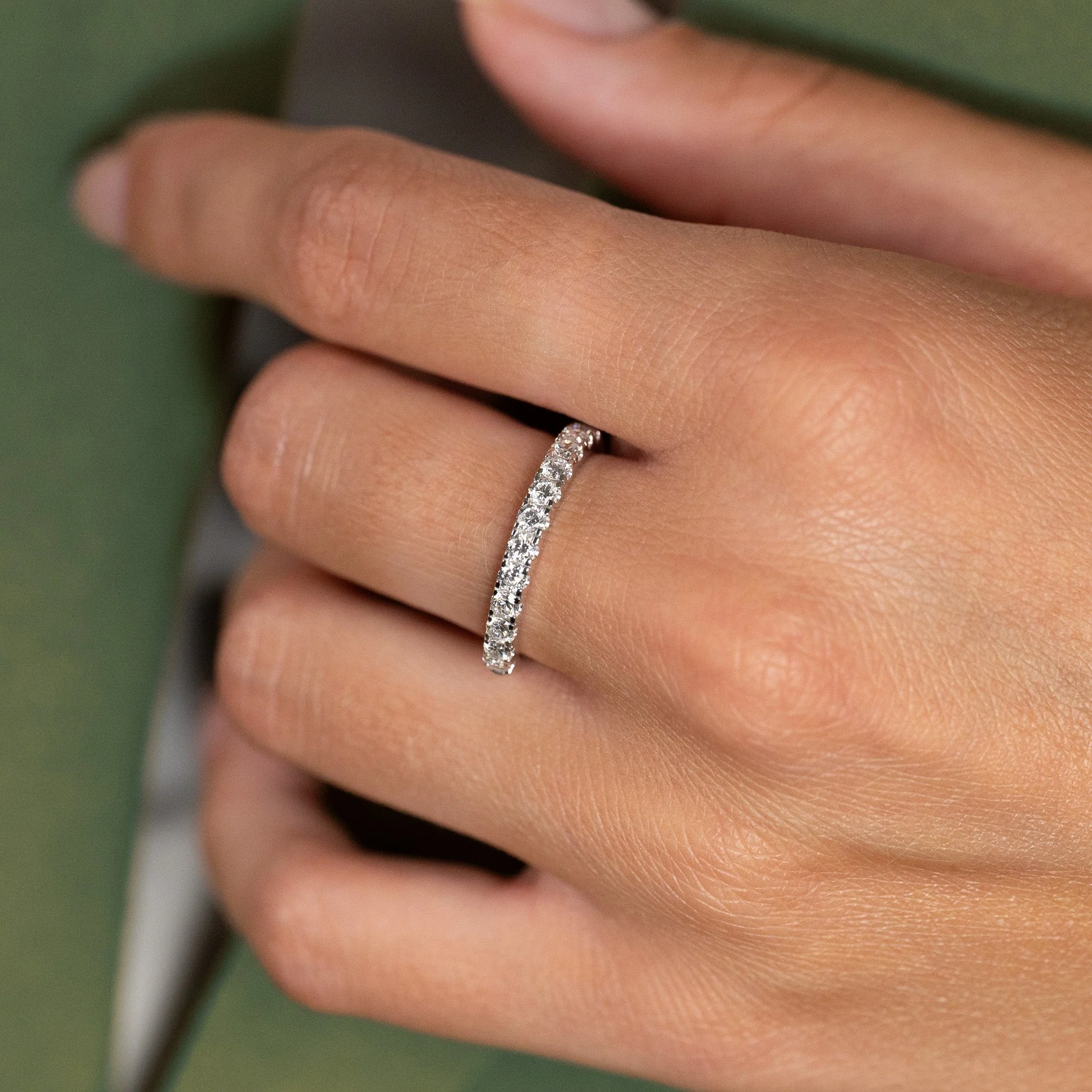 ALLIANCE LAB-DIAMOND RING - 0.7ct - WG - Image 4