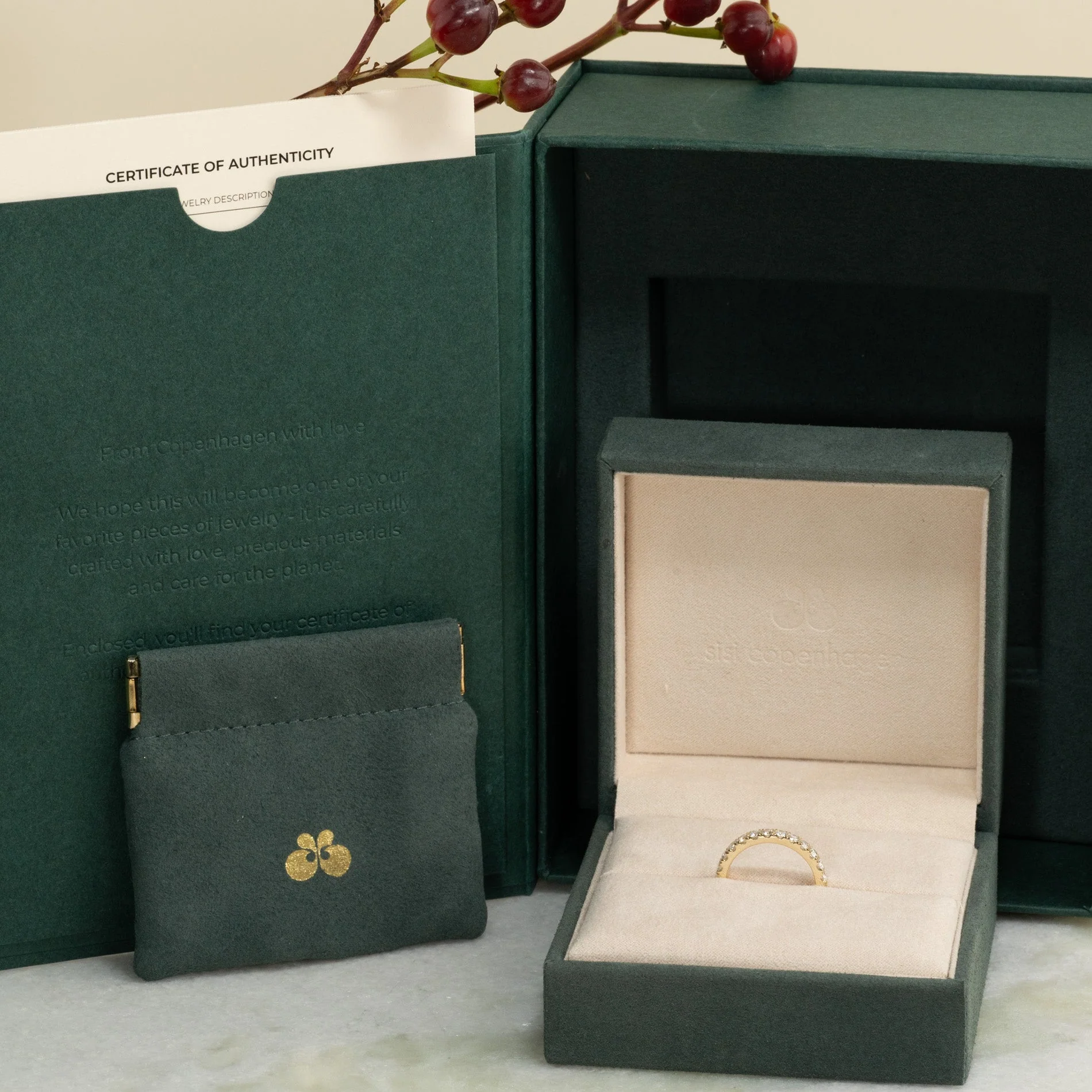 ALLIANCE LAB-DIAMOND RING - 0.7ct - YG - Image 11
