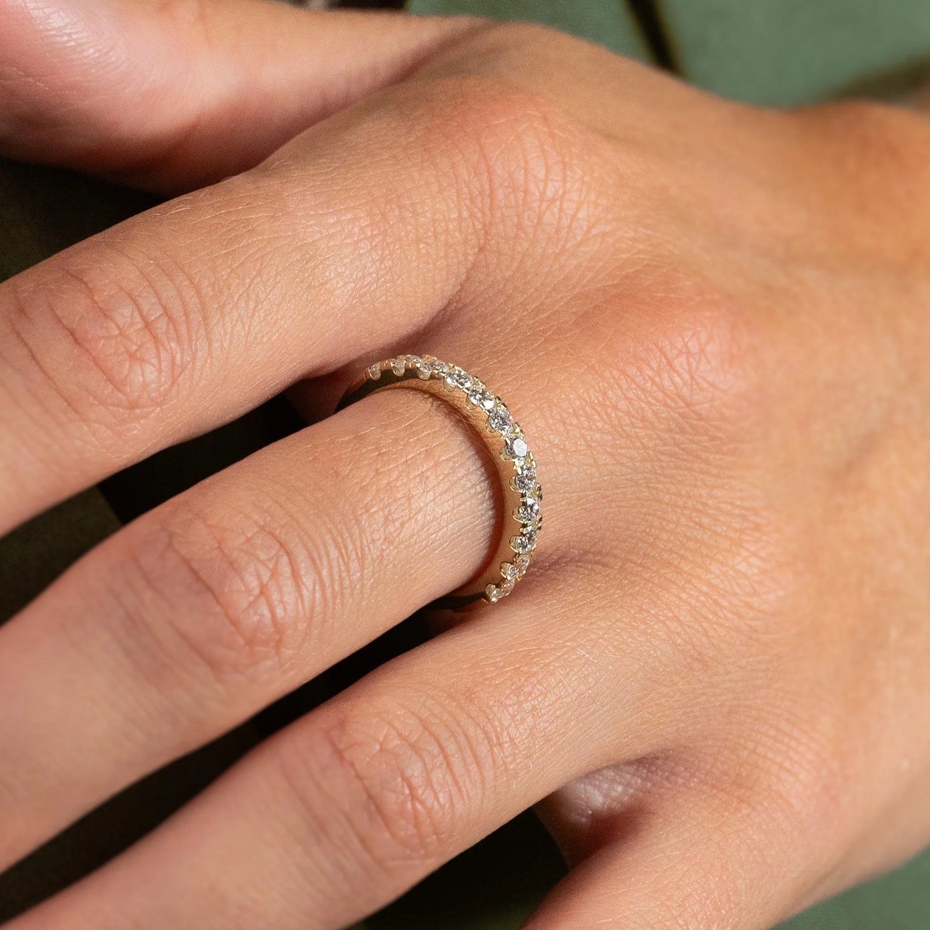 ALLIANCE LAB-DIAMOND RING - 0.7ct - YG - Image 13