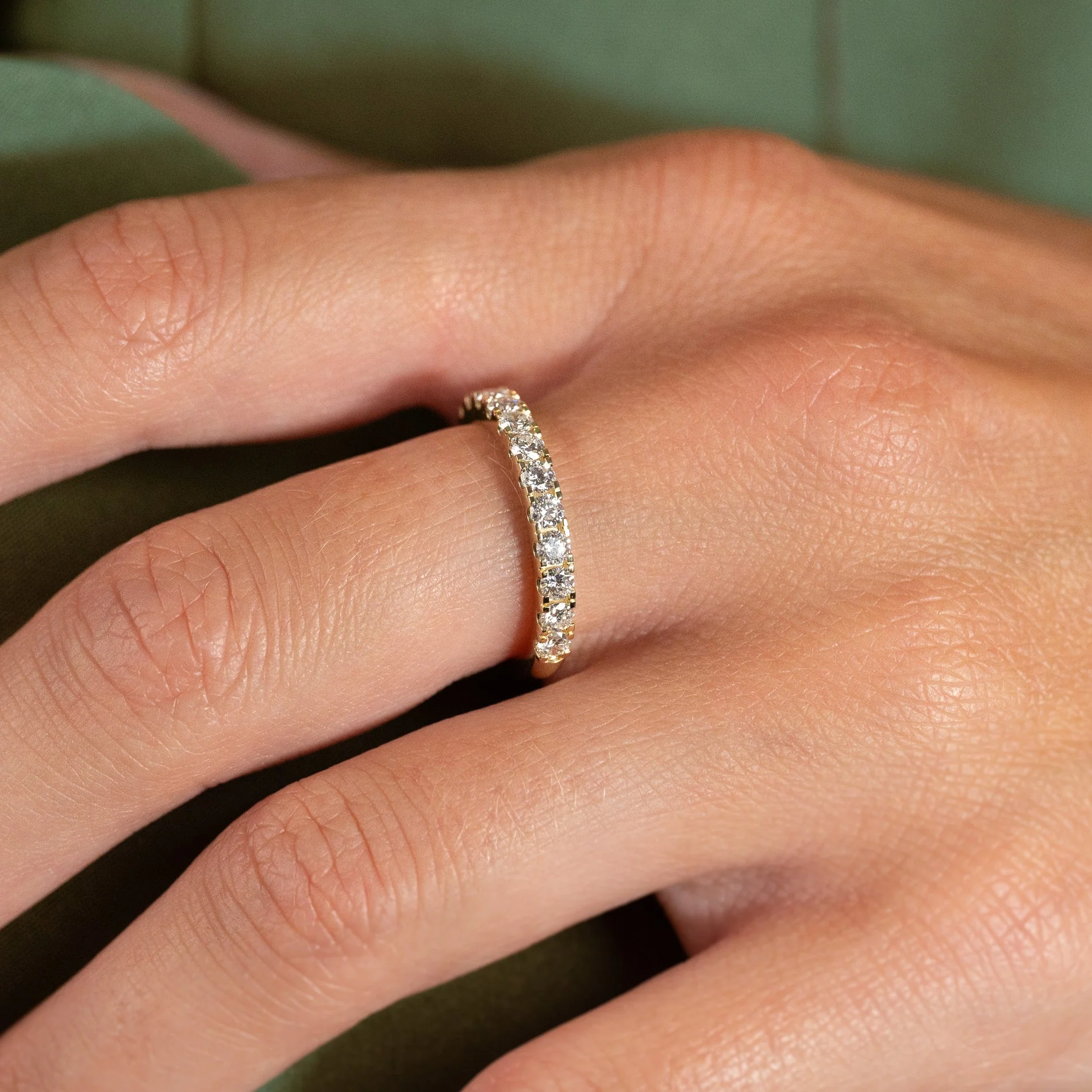 ALLIANCE LAB-DIAMOND RING - 0.7ct - YG - Image 4