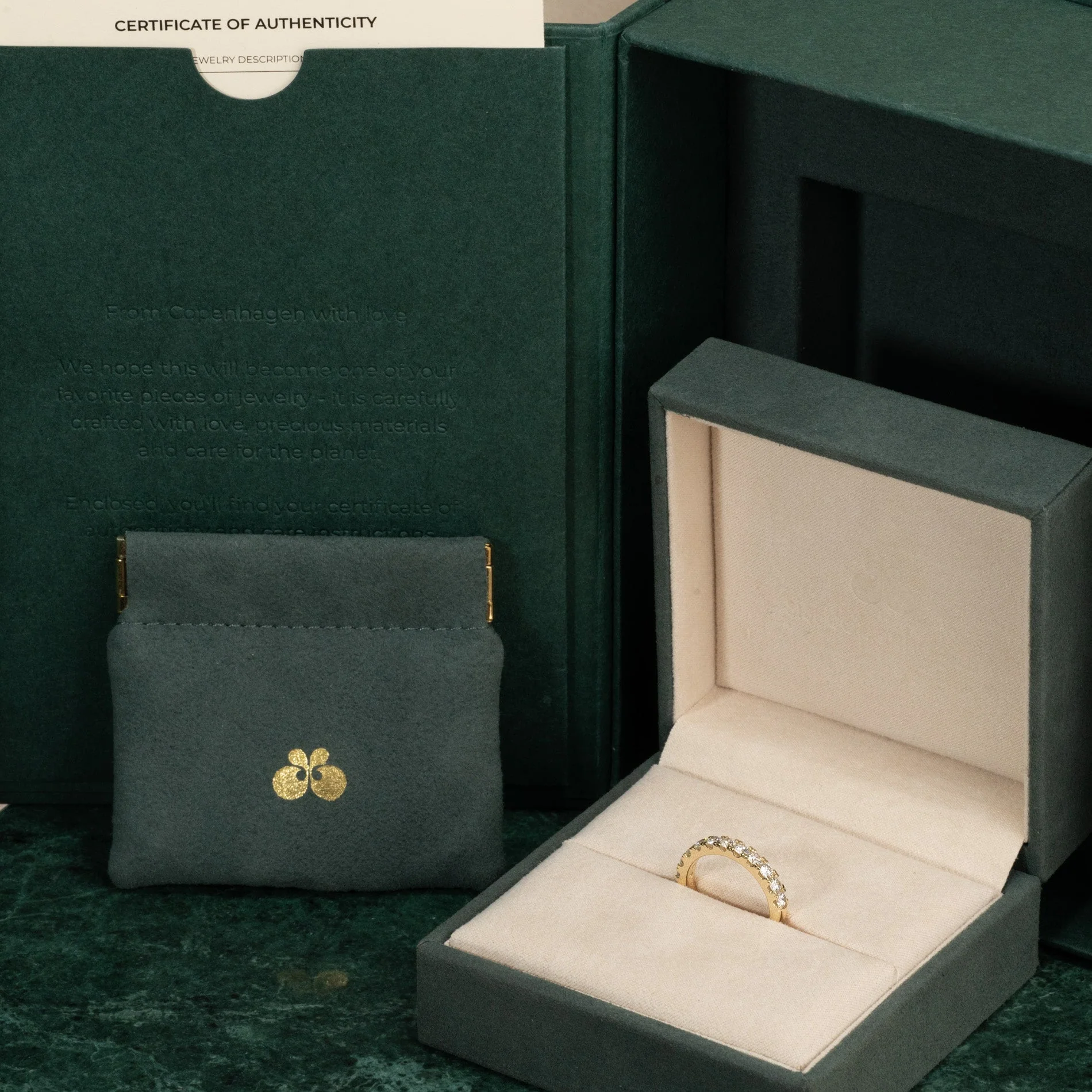 ALLIANCE LAB-DIAMOND RING - 1.0ct - YG - Image 11