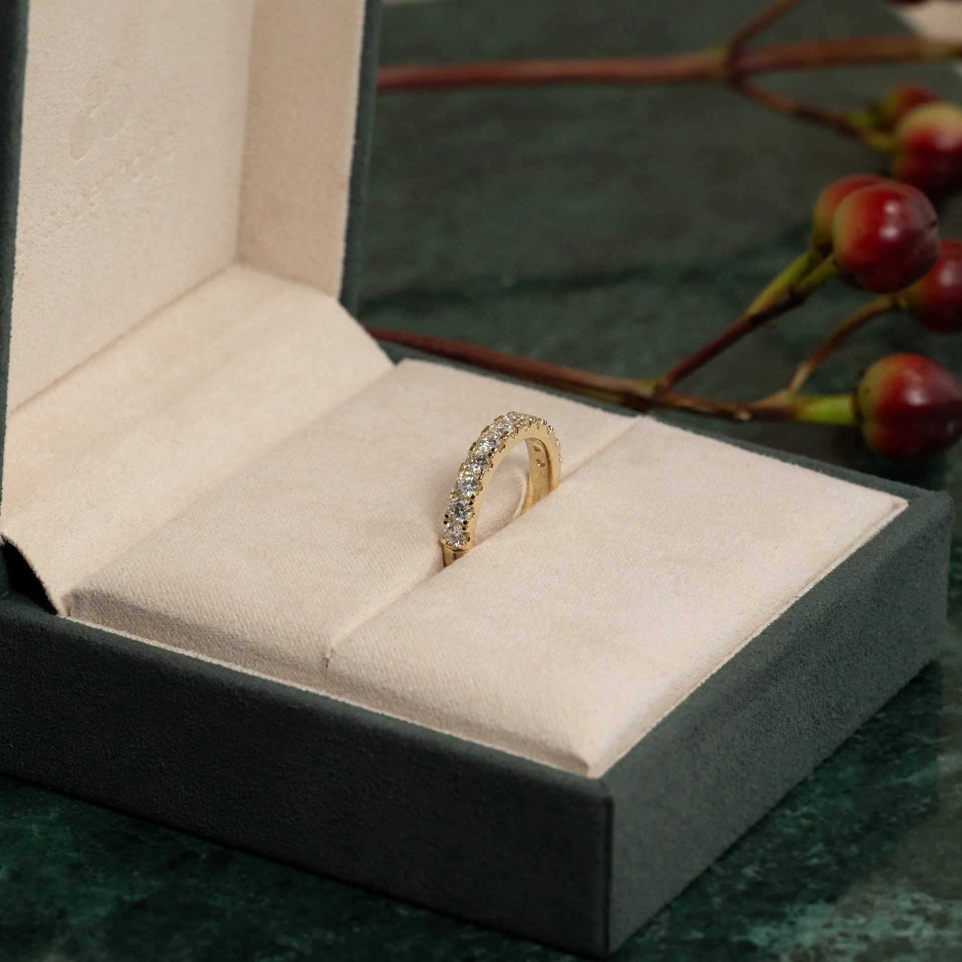 ALLIANCE LAB-DIAMOND RING - 1.0ct - YG - Image 5