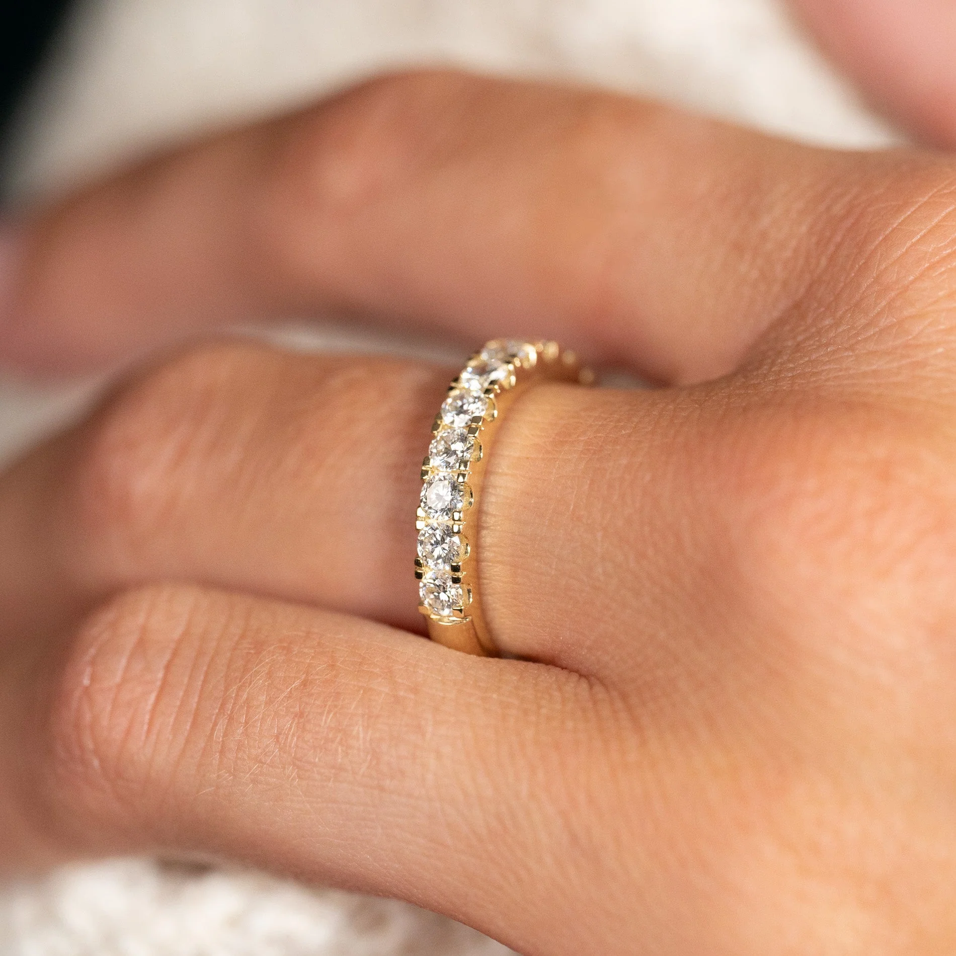 ALLIANCE LAB-DIAMOND RING - 1.0ct - YG - Image 6