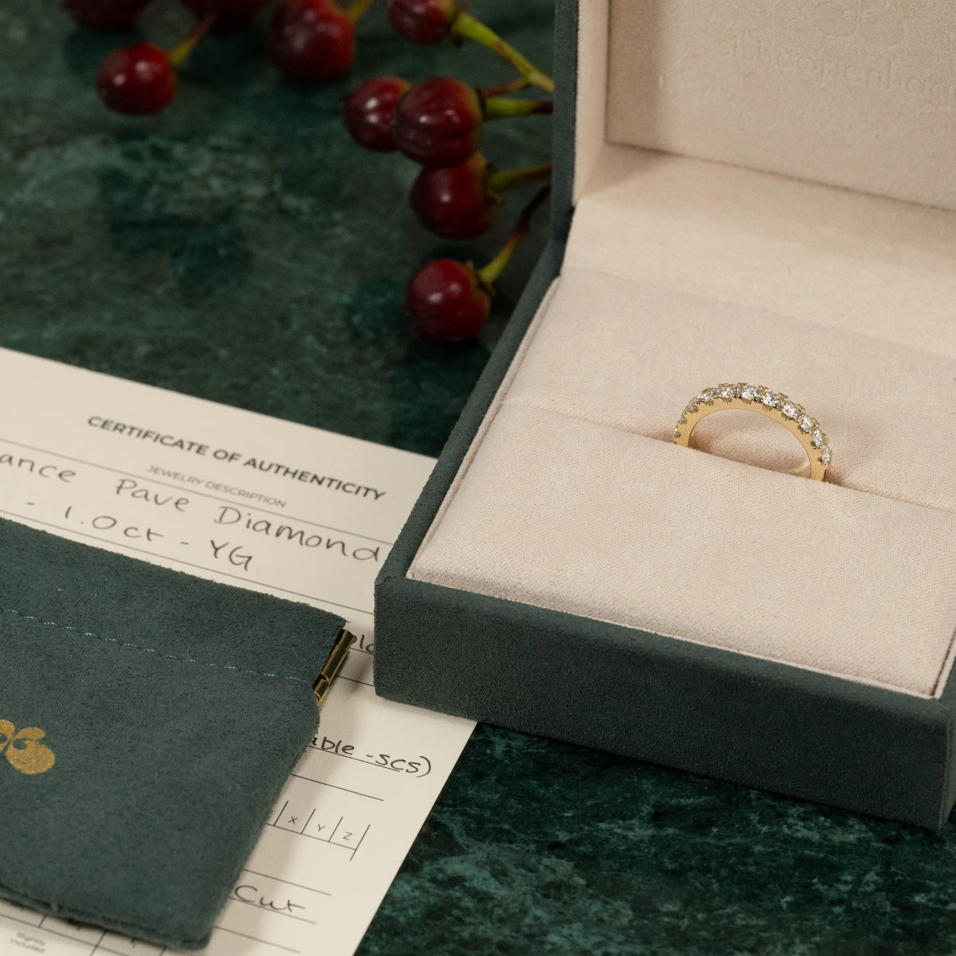 ALLIANCE LAB-DIAMOND RING - 1.0ct - YG - Image 7