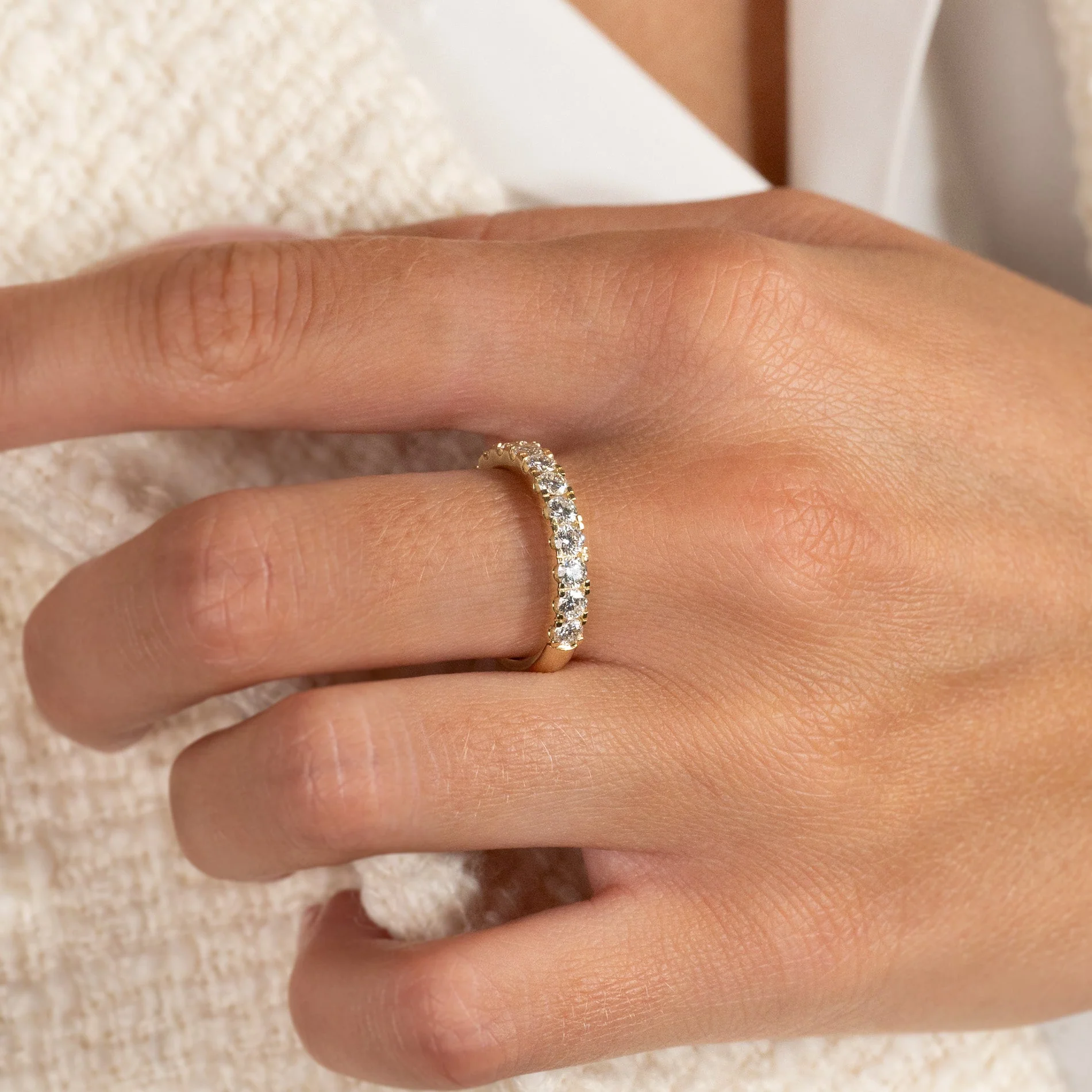 ALLIANCE LAB-DIAMOND RING - 1.0ct - YG - Image 8