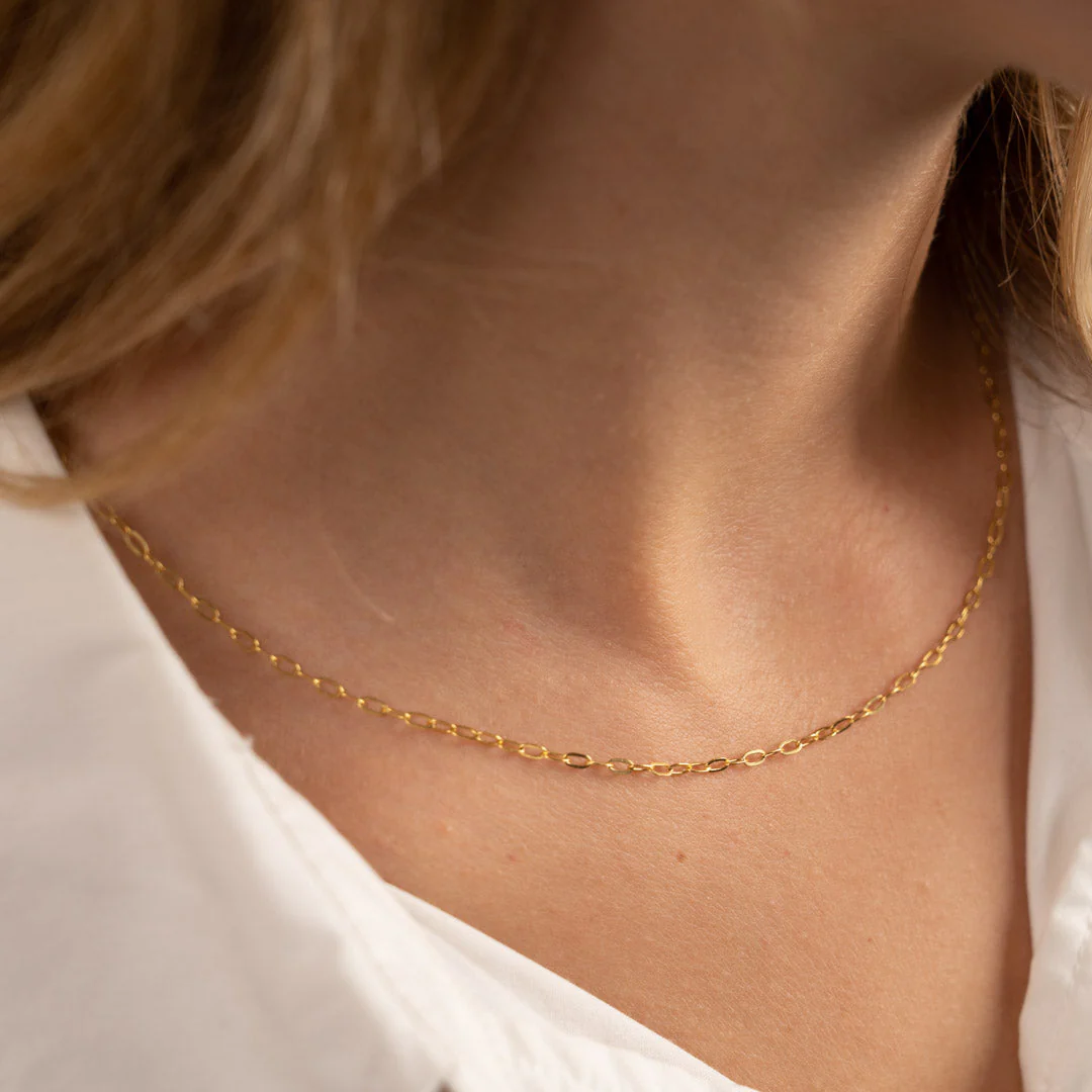 ALMA SMALL LINK GOLDEN CHAIN - Image 3