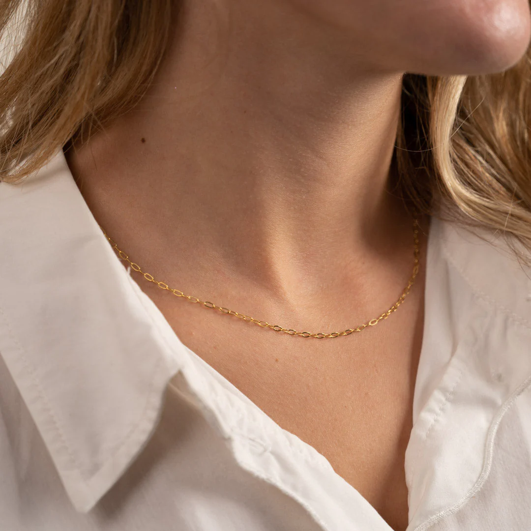 ALMA SMALL LINK GOLDEN CHAIN - Image 4
