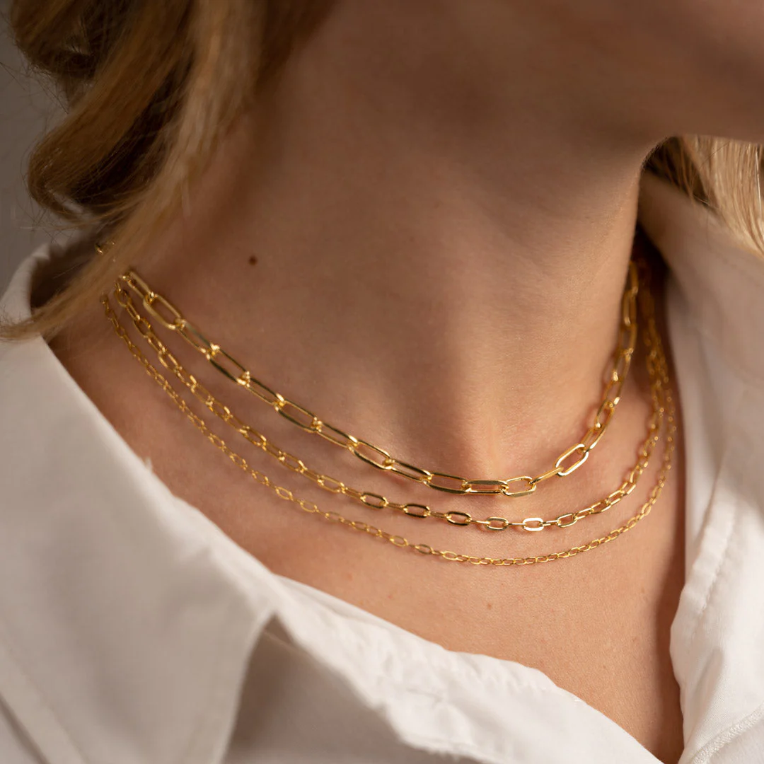 ALMA SMALL LINK GOLDEN CHAIN - Image 7