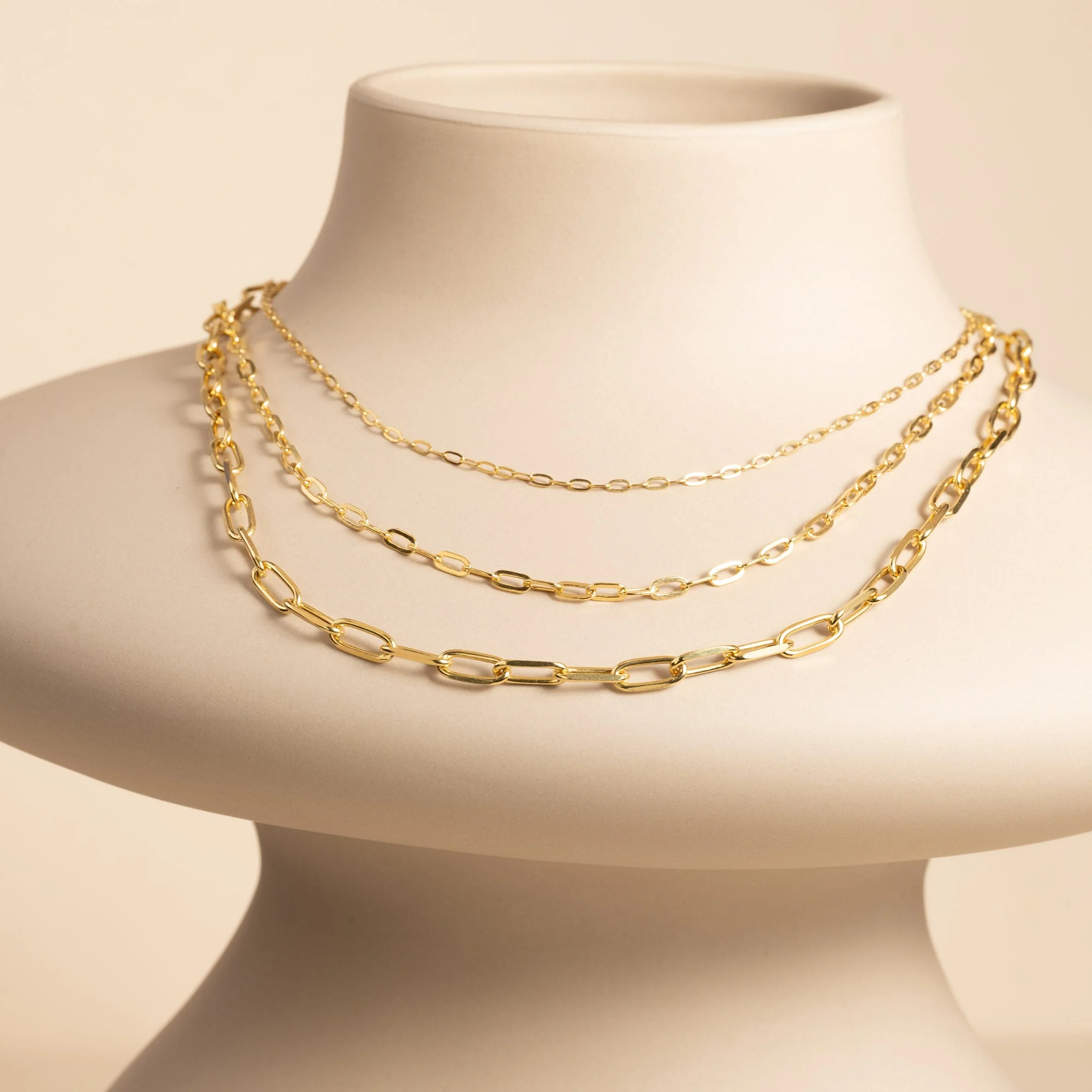 ALMA SMALL LINK GOLDEN CHAIN - Image 8