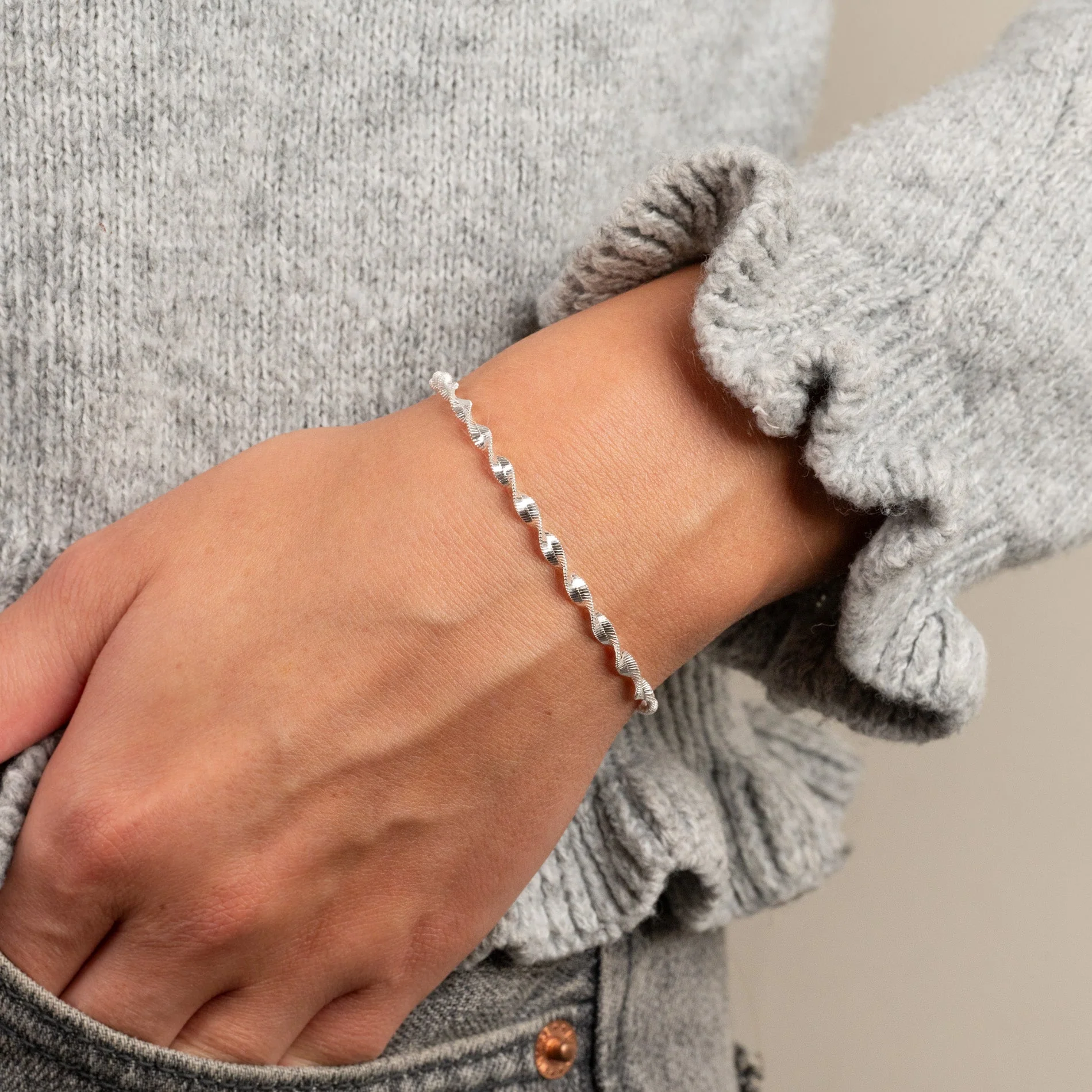 AMIE SILVER BRACELET - Image 8