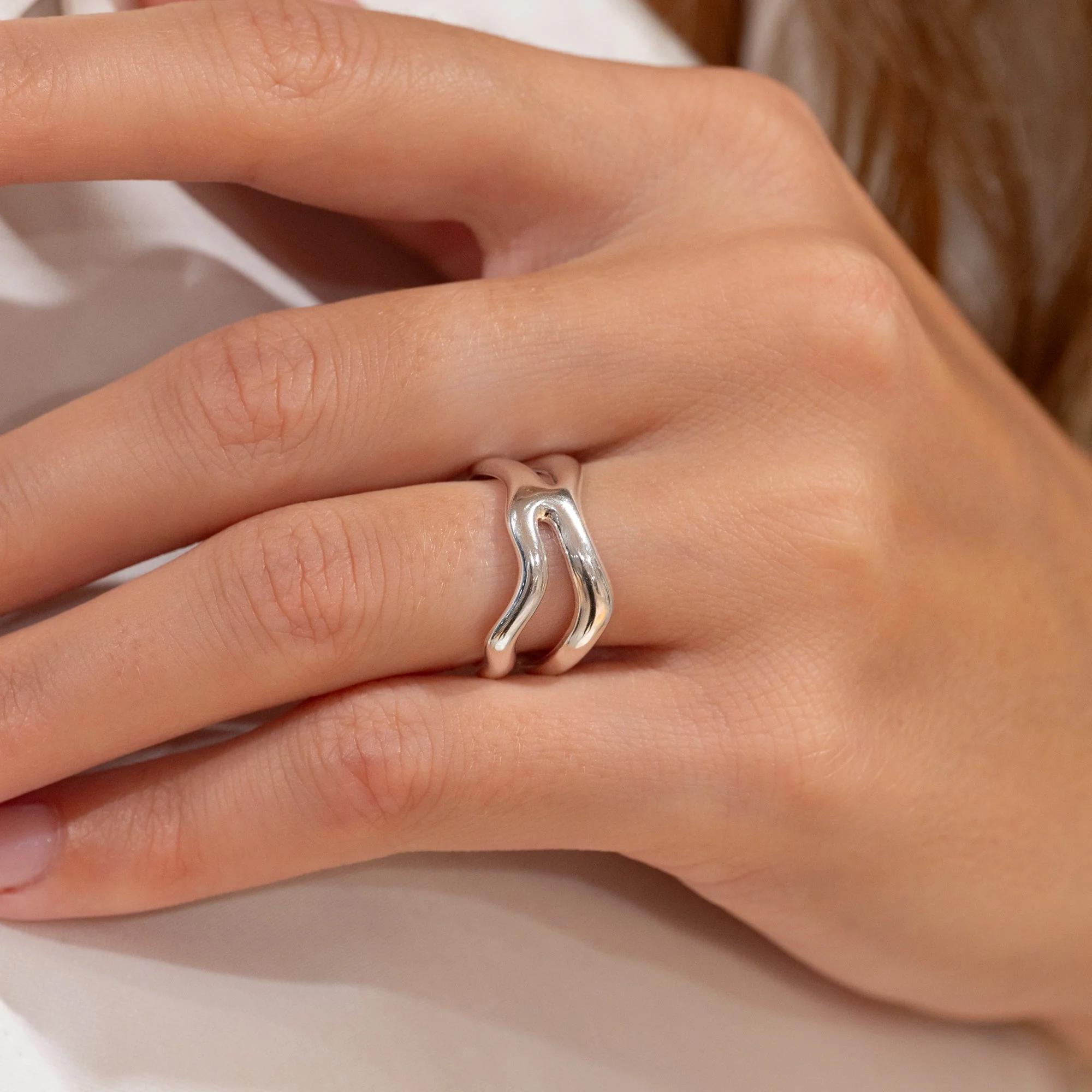 ASTRA SILVER RING - Image 2