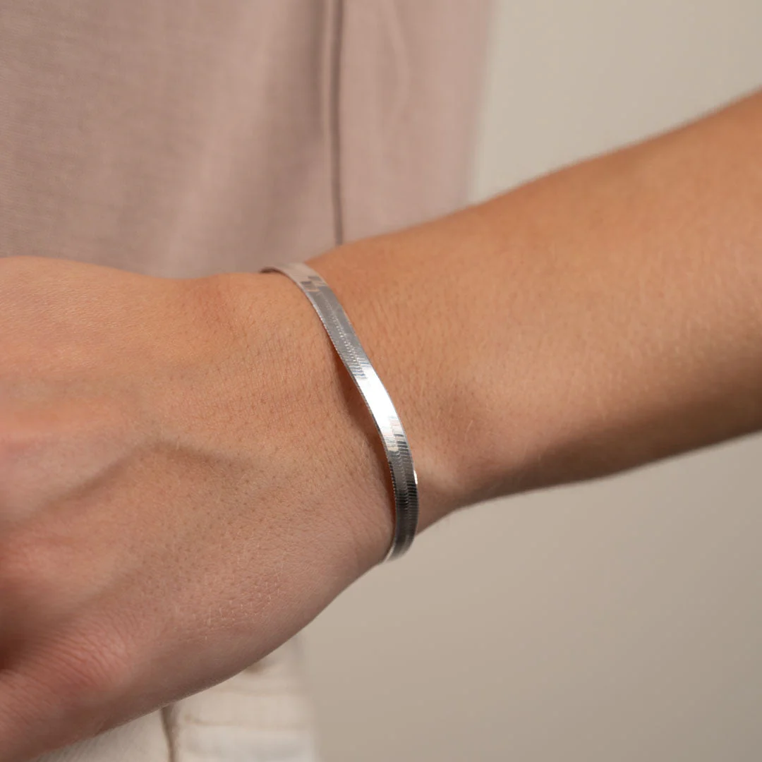 AYA SILVER BRACELET - Image 3