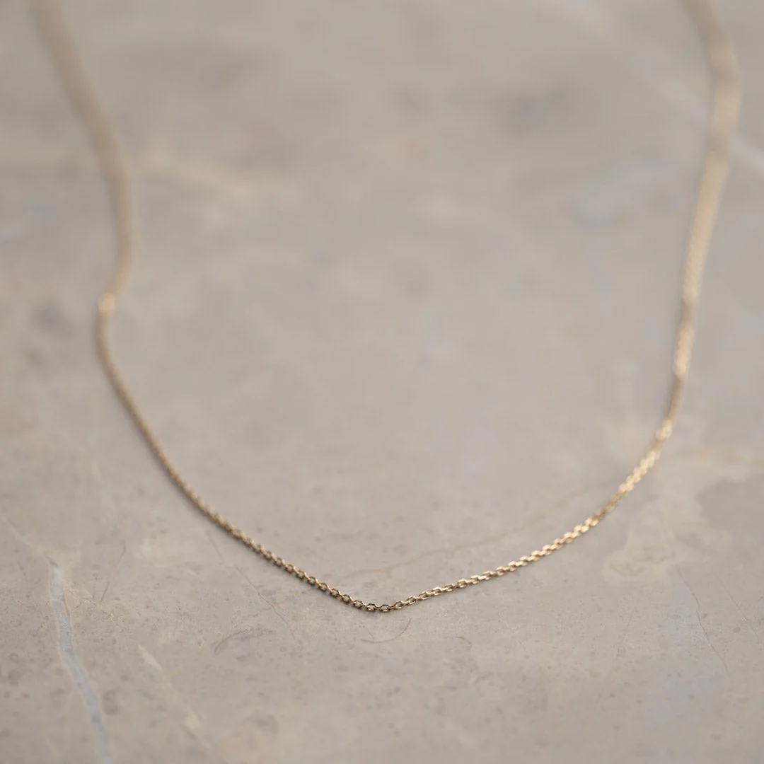 BASIC LINK SOLID GOLD CHAIN - Image 3