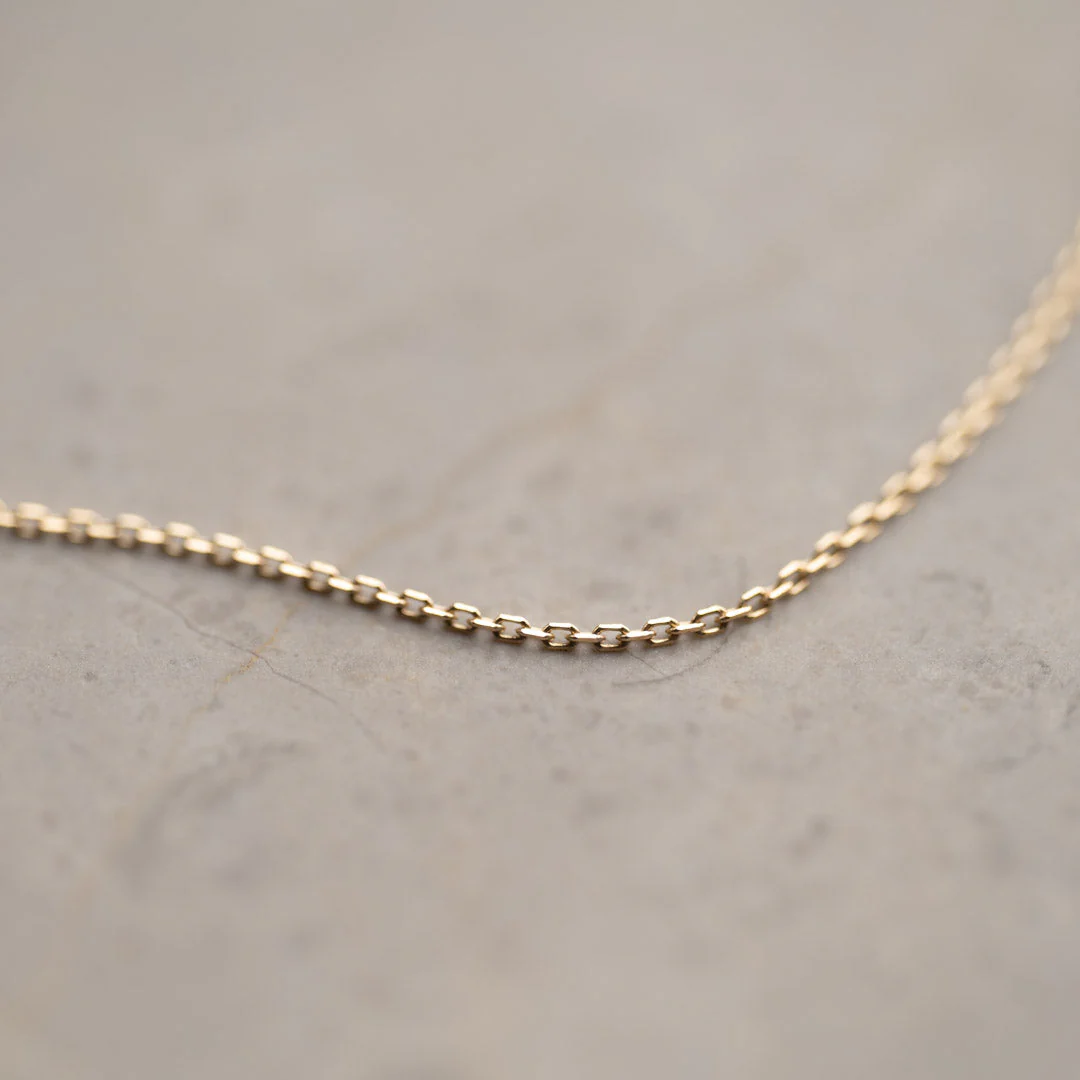 BASIC LINK SOLID GOLD CHAIN - Image 5