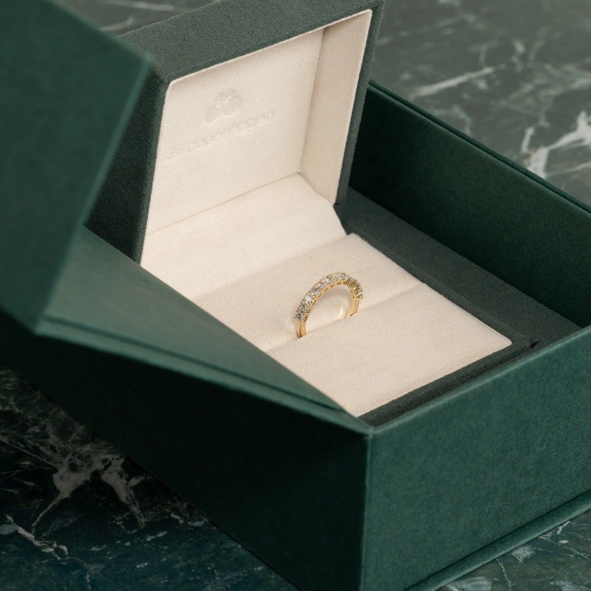 BASKET-SET OVAL-CUT ALLIANCE LAB-DIAMOND RING - 1.0ct - YG - Image 5