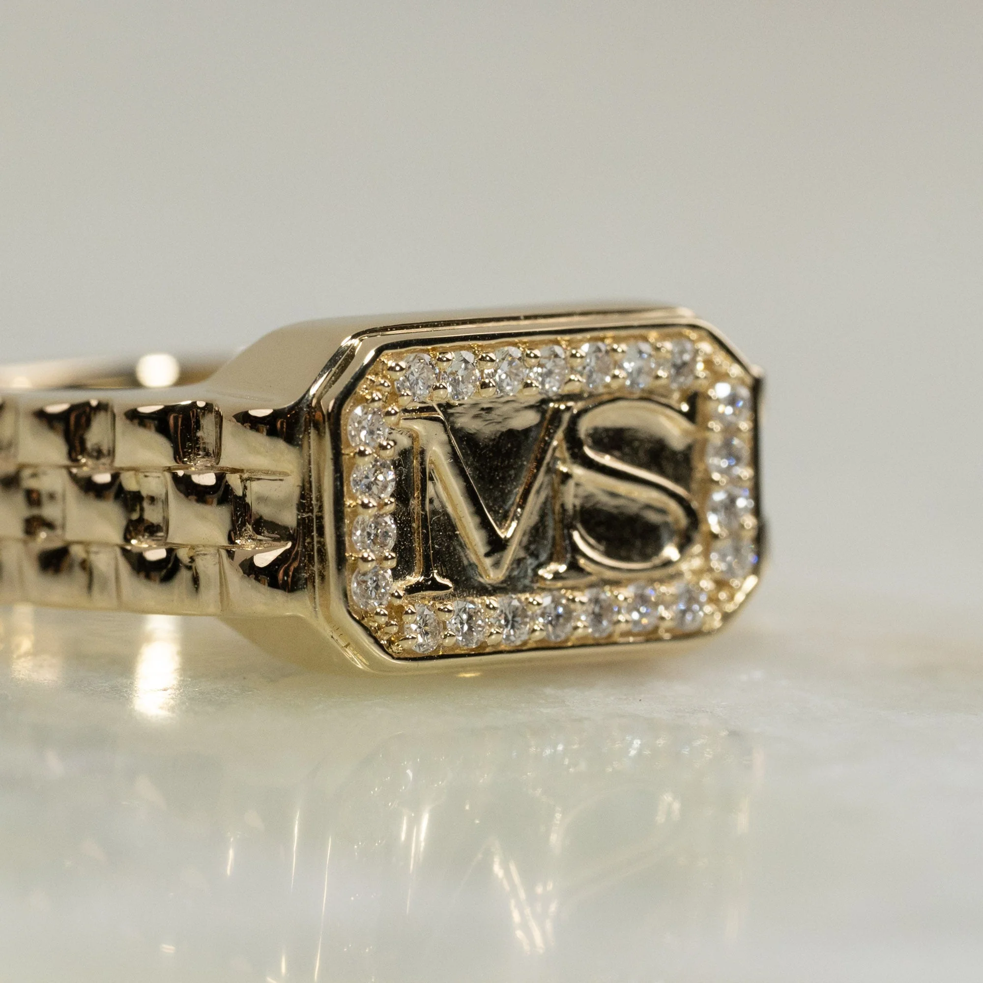 MS SIGNET DIAMOND RING - 0.24ct - Image 2