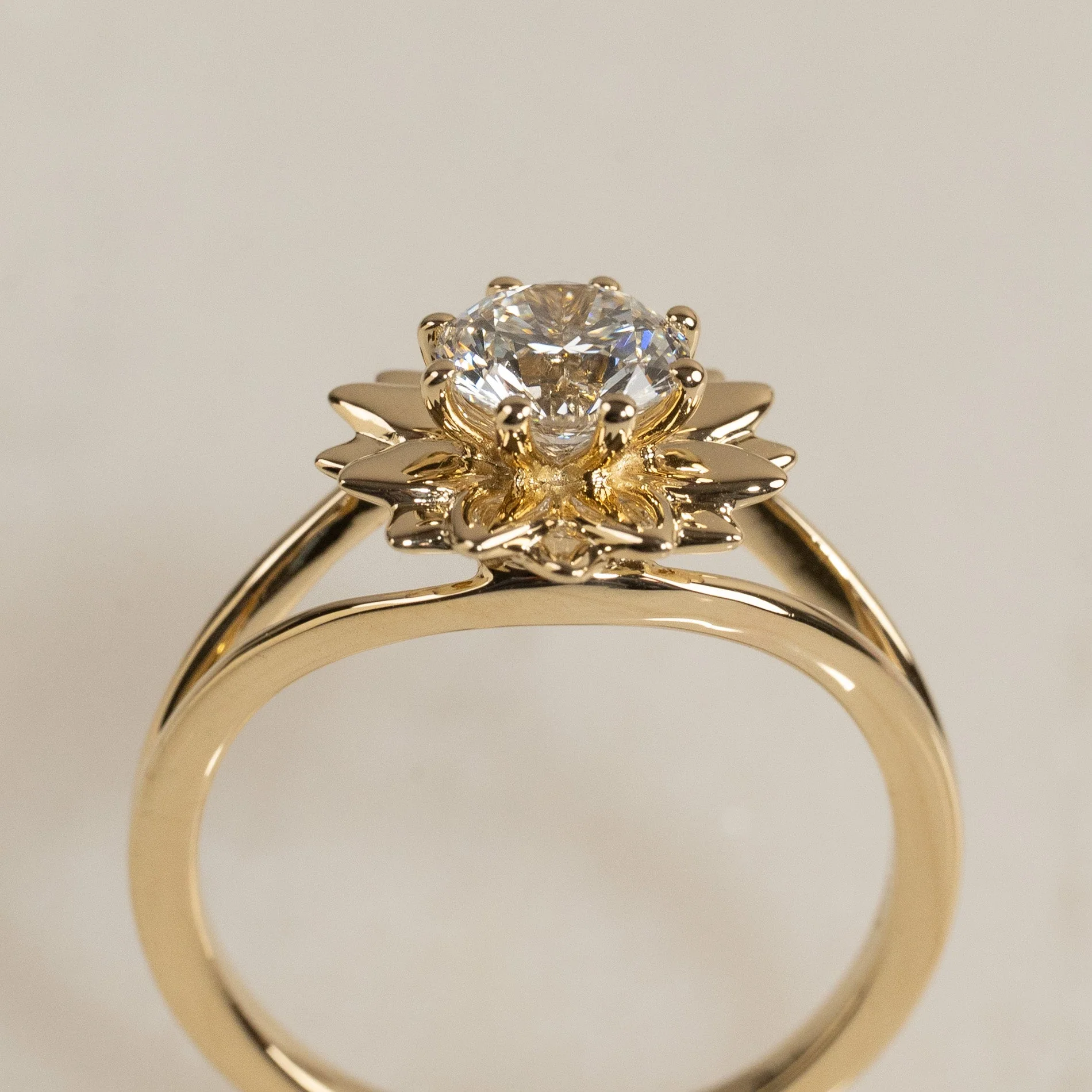 FLOWER DIAMOND RING - 1.0ct - Image 3