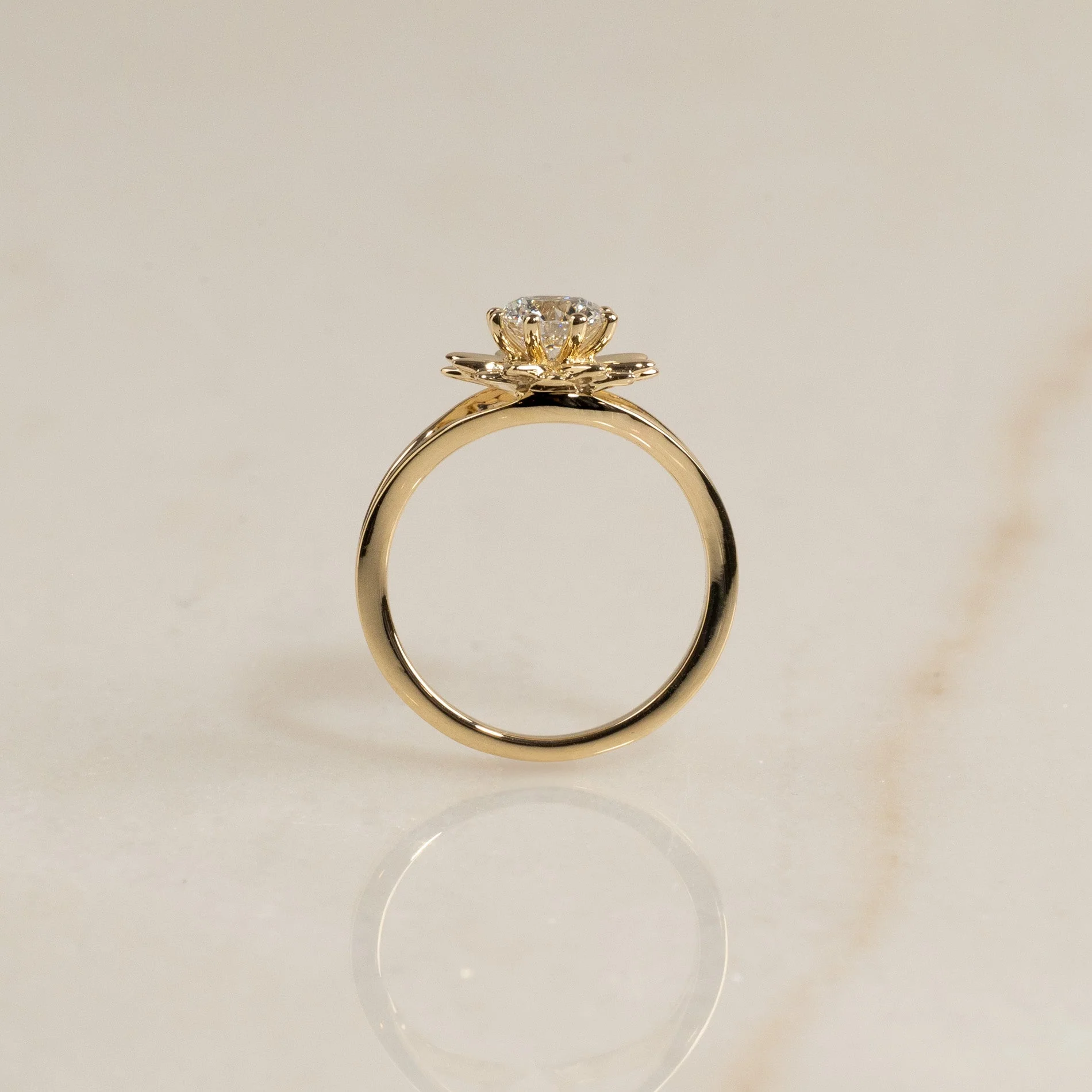 FLOWER DIAMOND RING - 1.0ct - Image 6