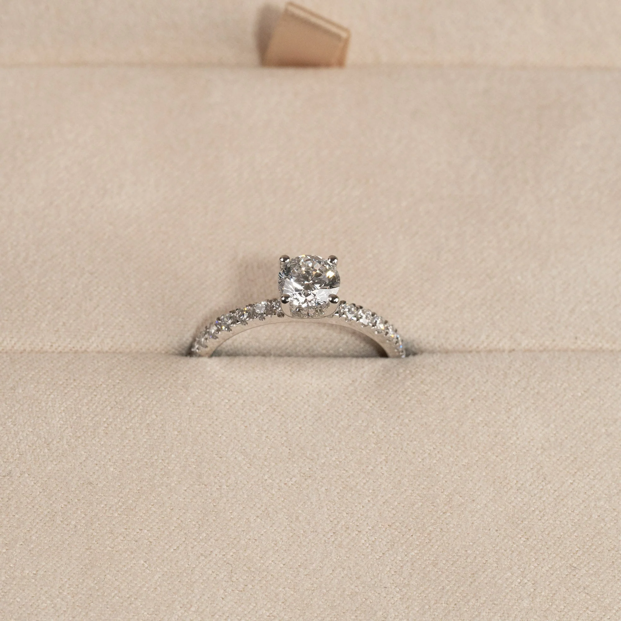HIDDEN-HALO DIAMOND RING - 1.5ct - Image 2
