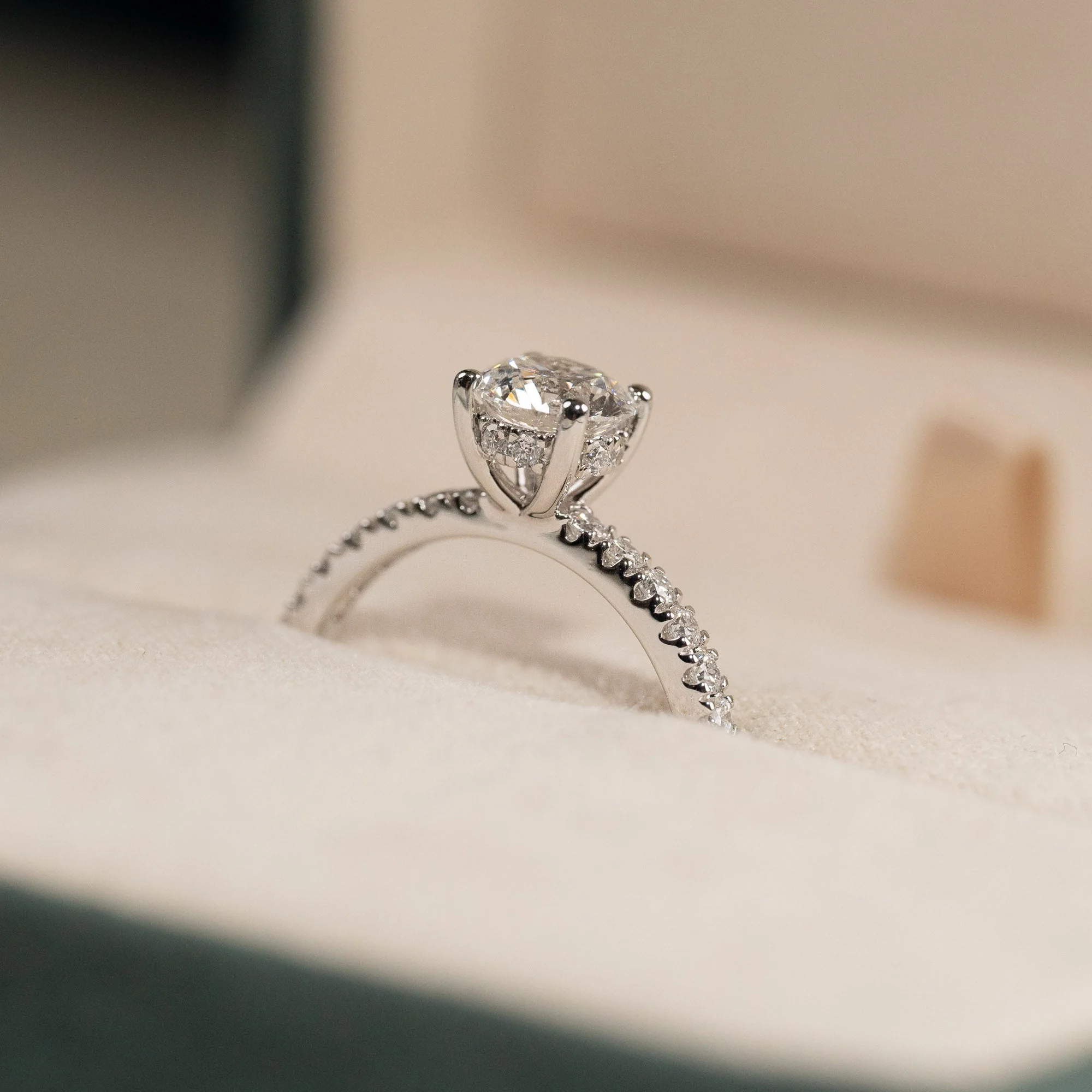 HIDDEN-HALO DIAMOND RING - 1.5ct - Image 3