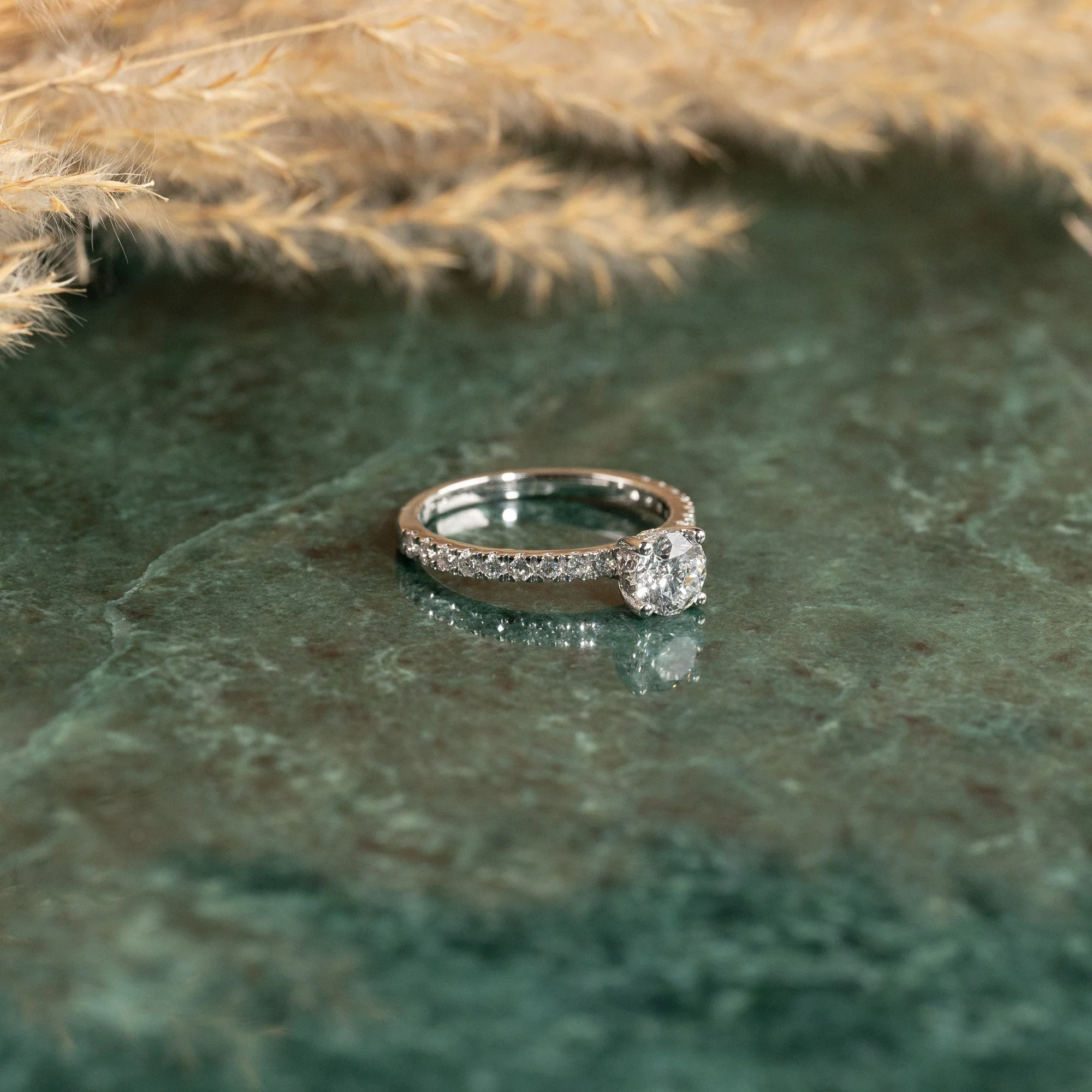 HIDDEN-HALO DIAMOND RING - 1.5ct - Image 4