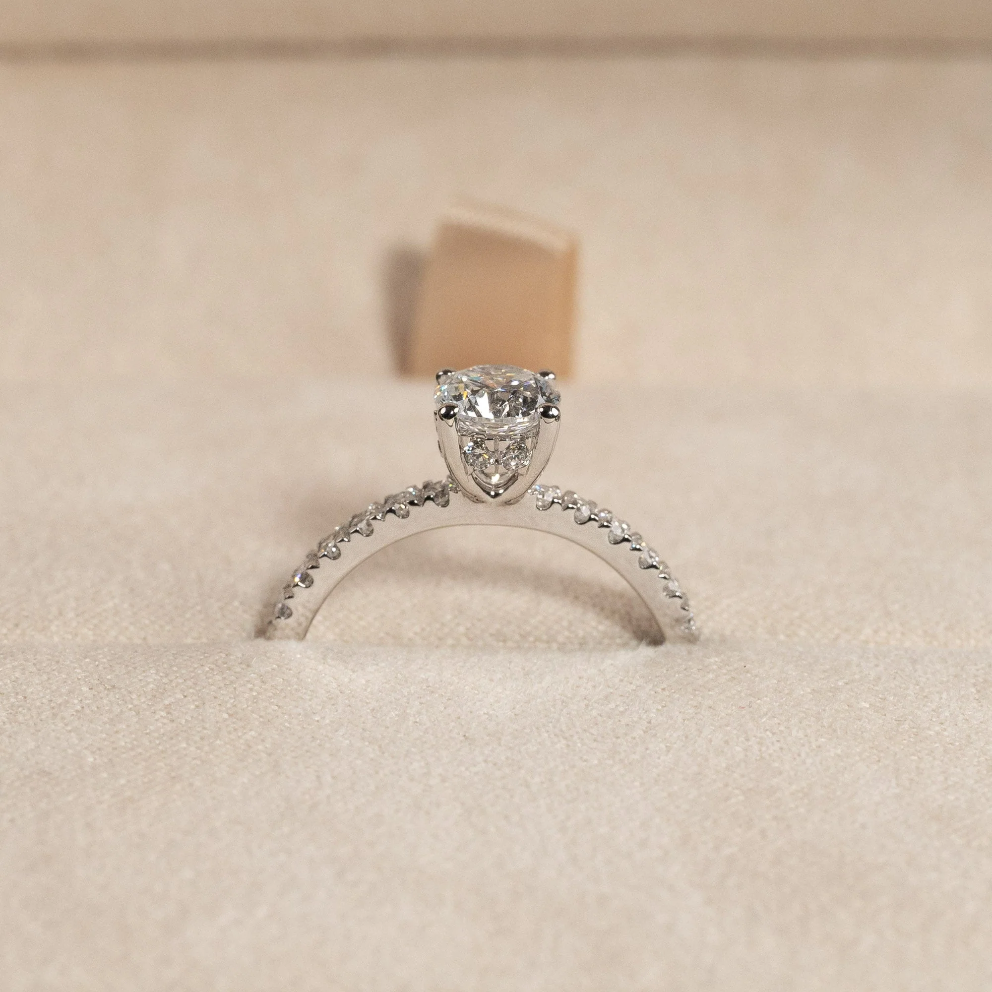 HIDDEN-HALO DIAMOND RING - 1.5ct - Image 5