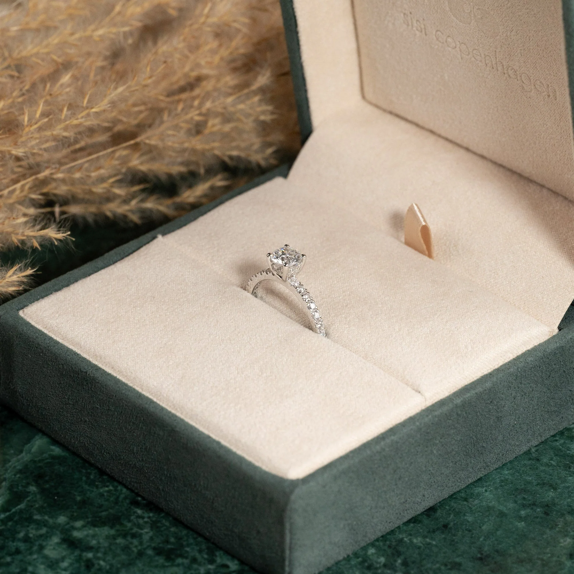 HIDDEN-HALO DIAMOND RING - 1.5ct - Image 7