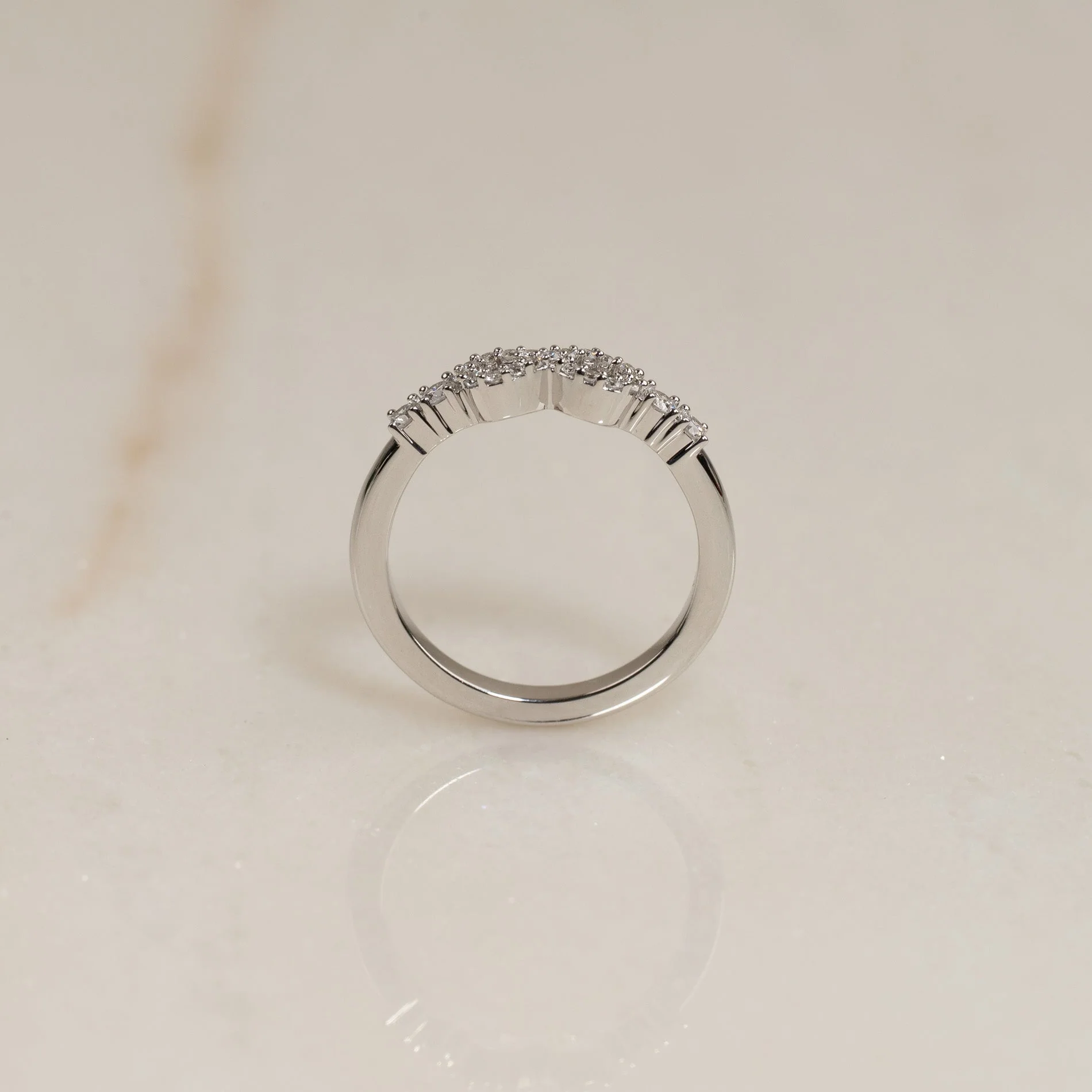 INFINITY DIAMOND RING - 0.39ct - Image 4