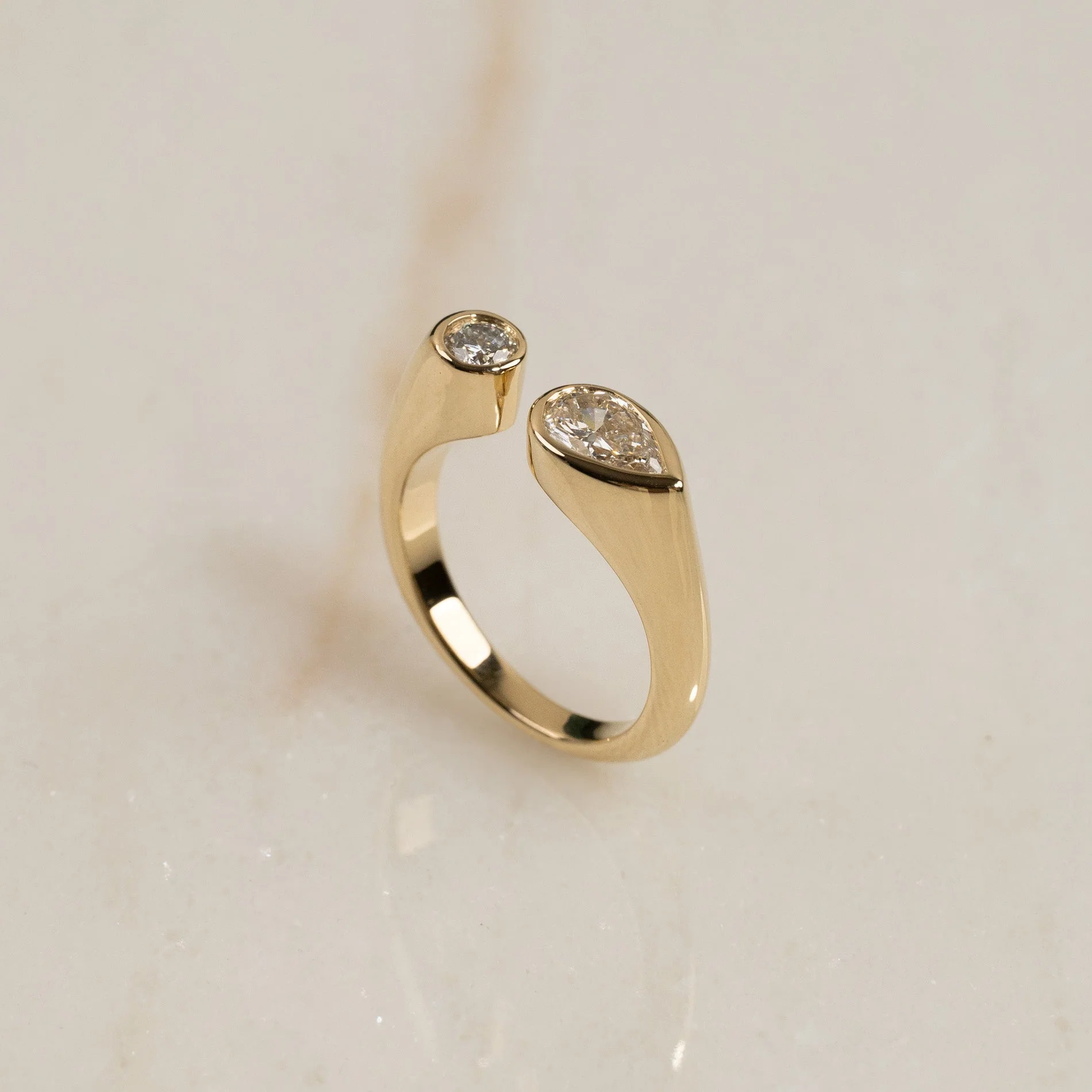 TOI ET MOI DIAMOND RING - 0.85ct - Image 4