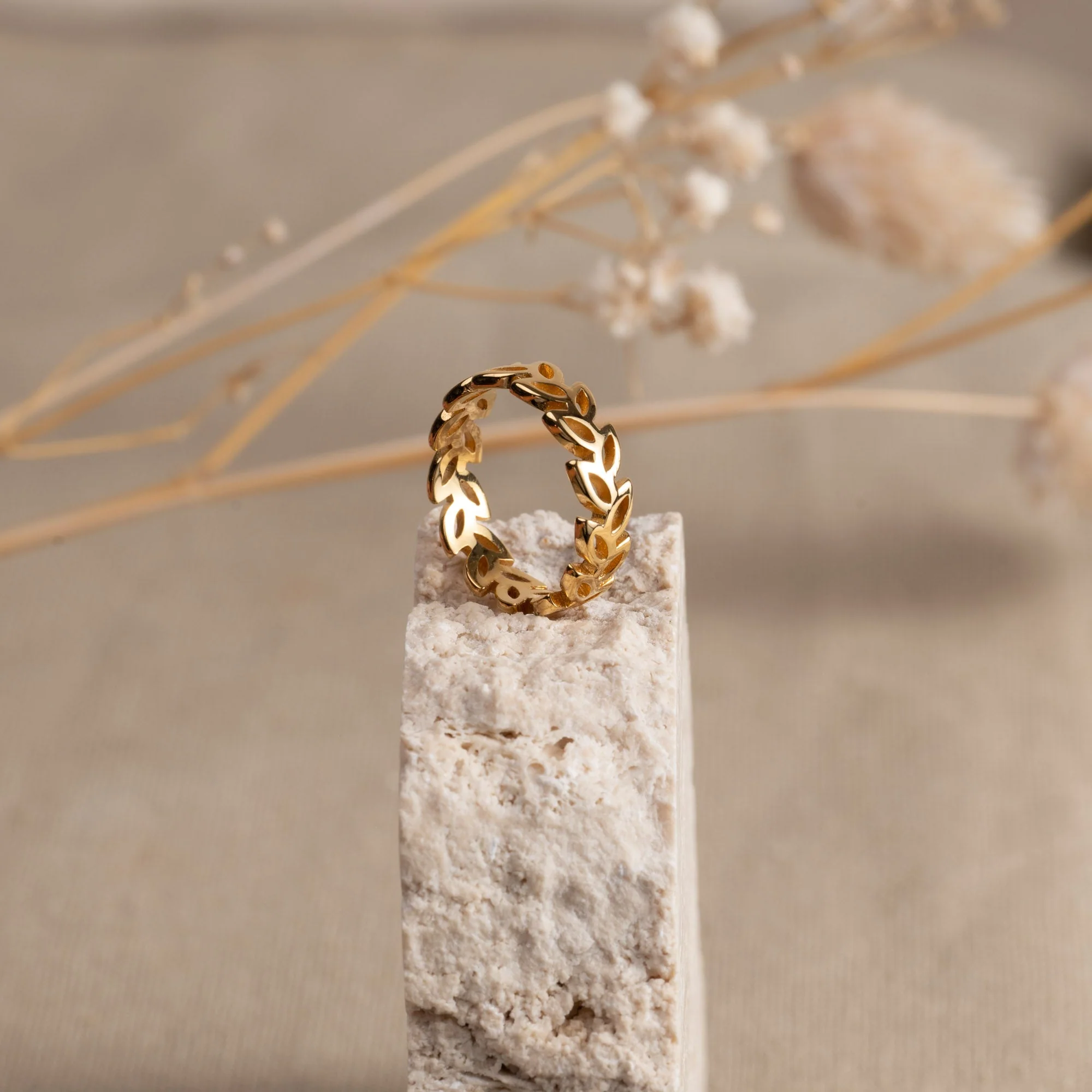 BLOOM GOLDEN RING - Image 3