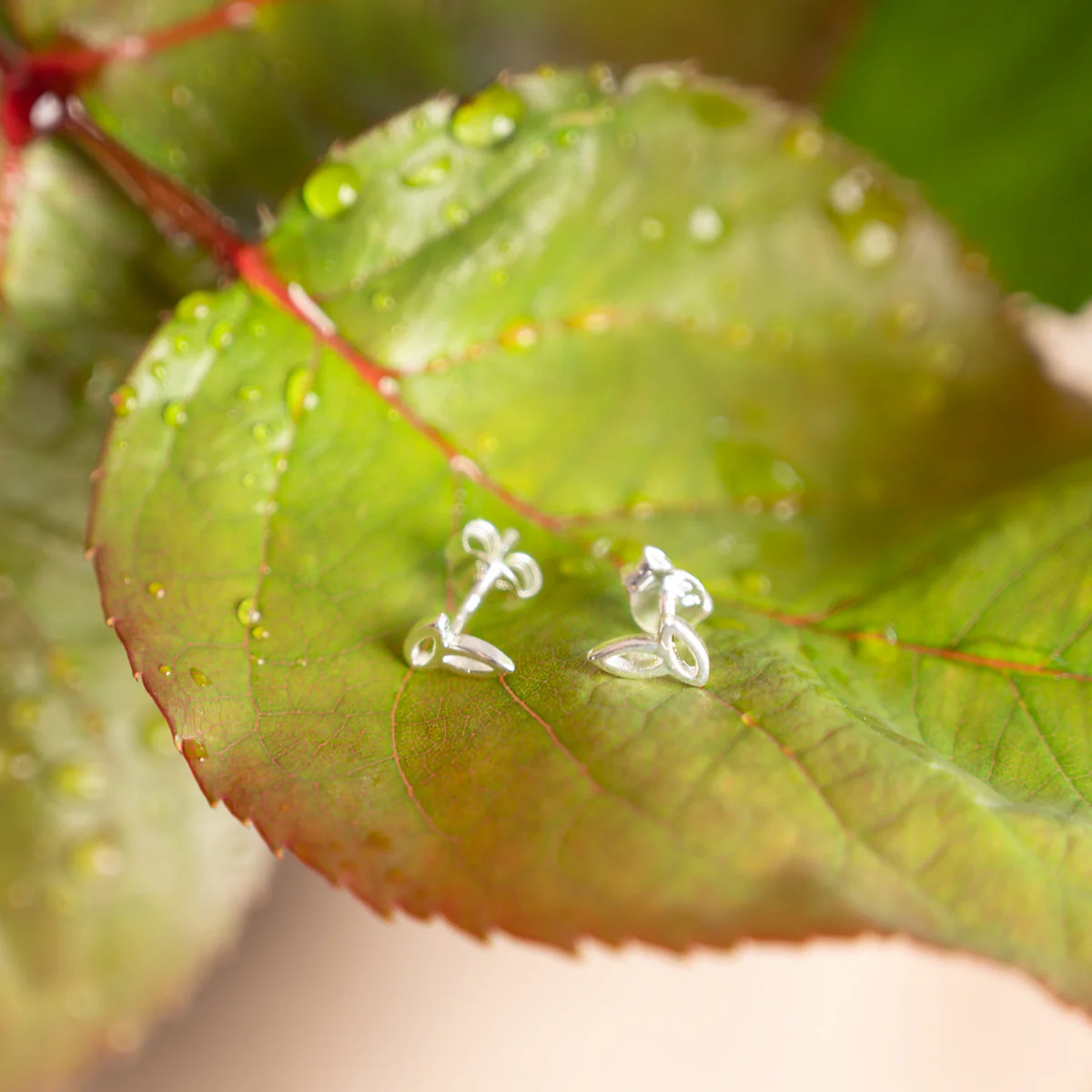 BLOOM SILVER EARRING - Image 3
