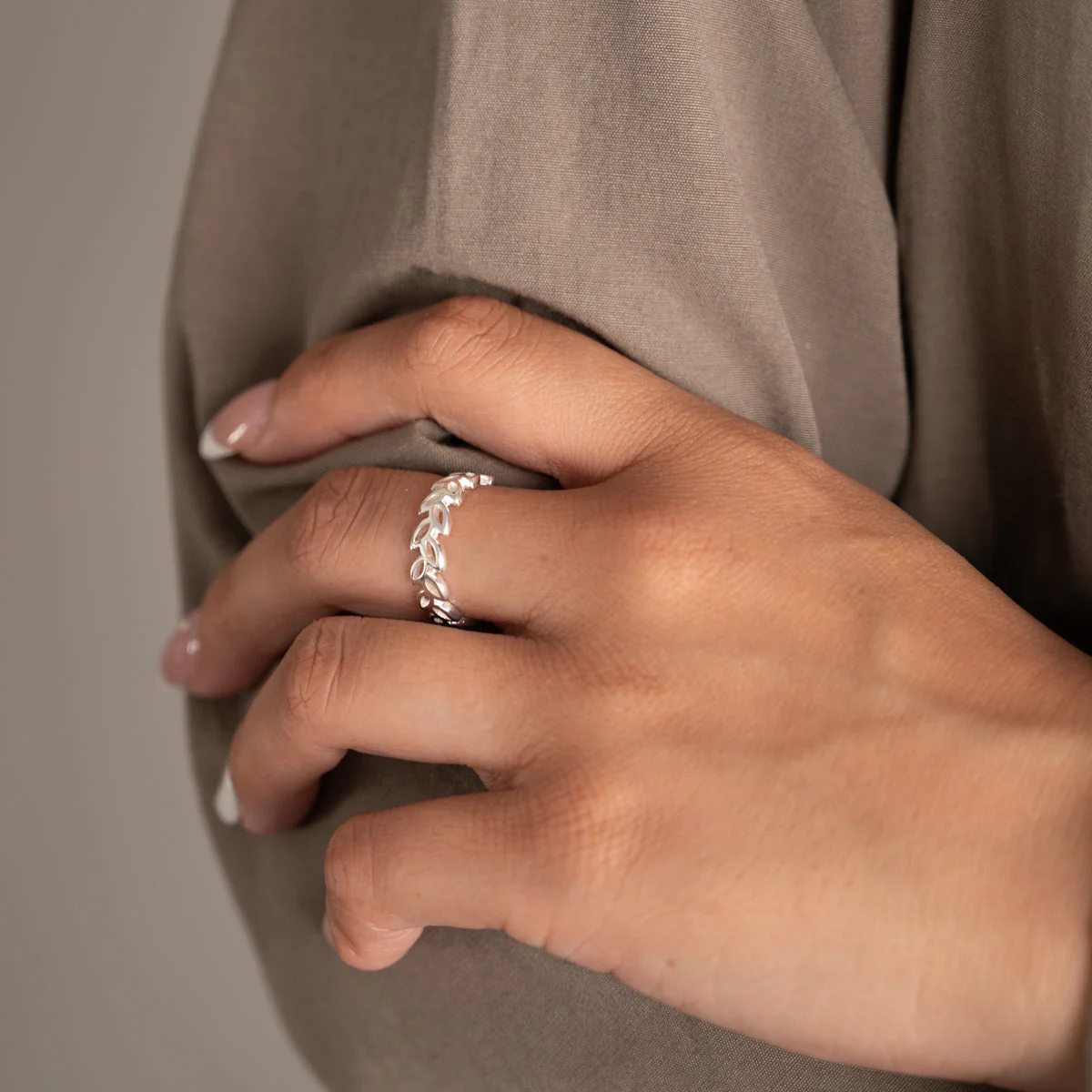 BLOOM SILVER RING - Image 2