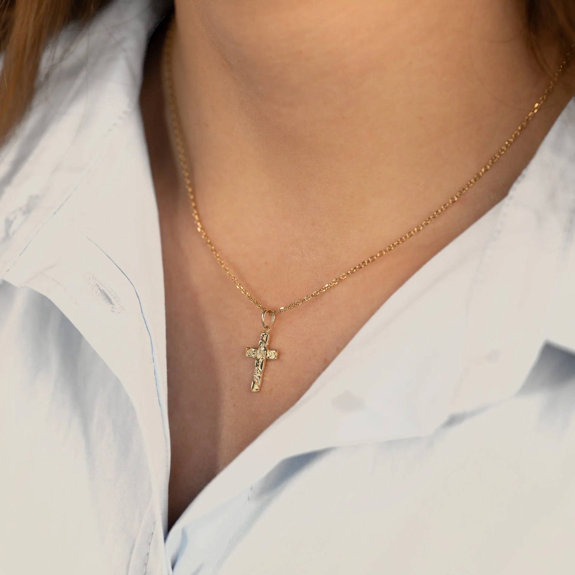 CELESTE SOLID GOLD PENDANT - Image 5