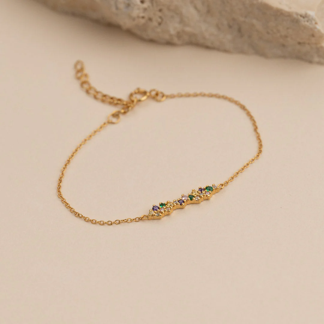 CLAIR RAINBOW GOLDEN BRACELET - Image 2