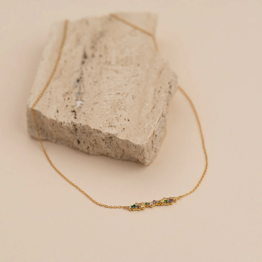 CLAIR RAINBOW GOLDEN NECKLACE - Image 6