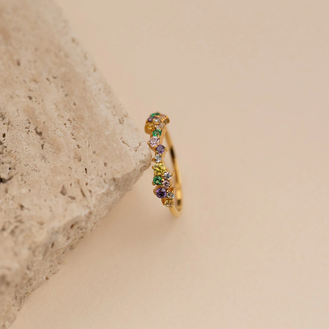 CLAIR RAINBOW GOLDEN RING - Image 3
