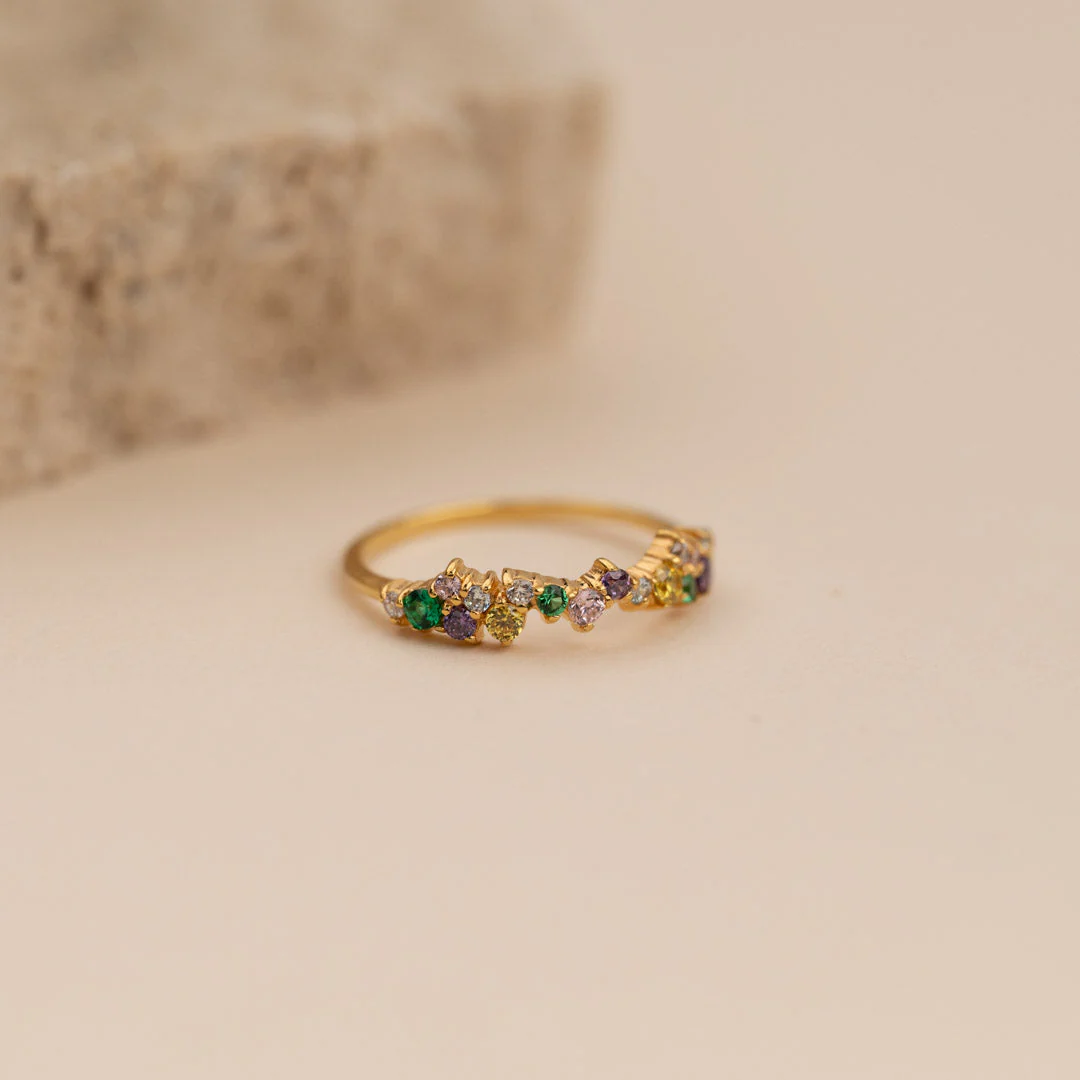 CLAIR RAINBOW GOLDEN RING - Image 5
