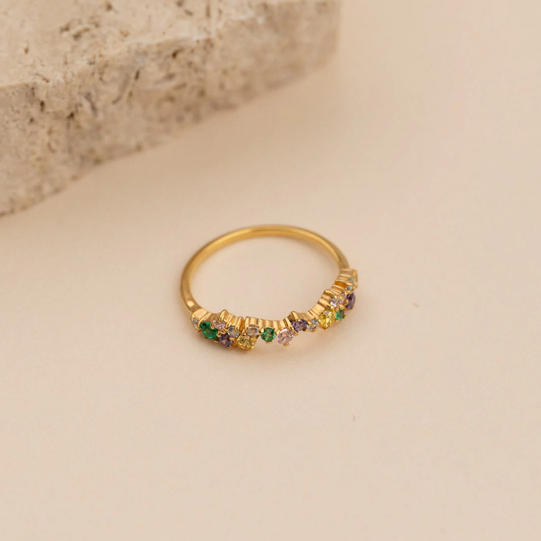 CLAIR RAINBOW GOLDEN RING - Image 7