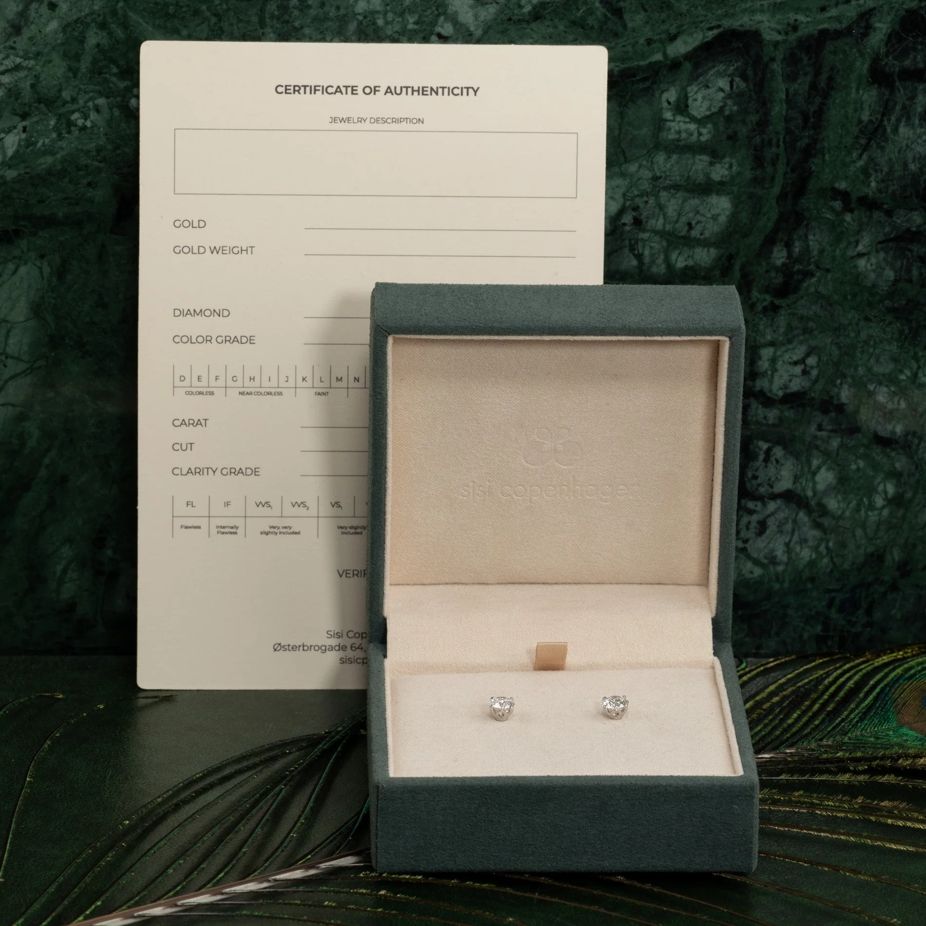 CLASSIC SOLITAIRE LAB-DIAMOND STUD EARRING - 1.5ct - WG - Image 13