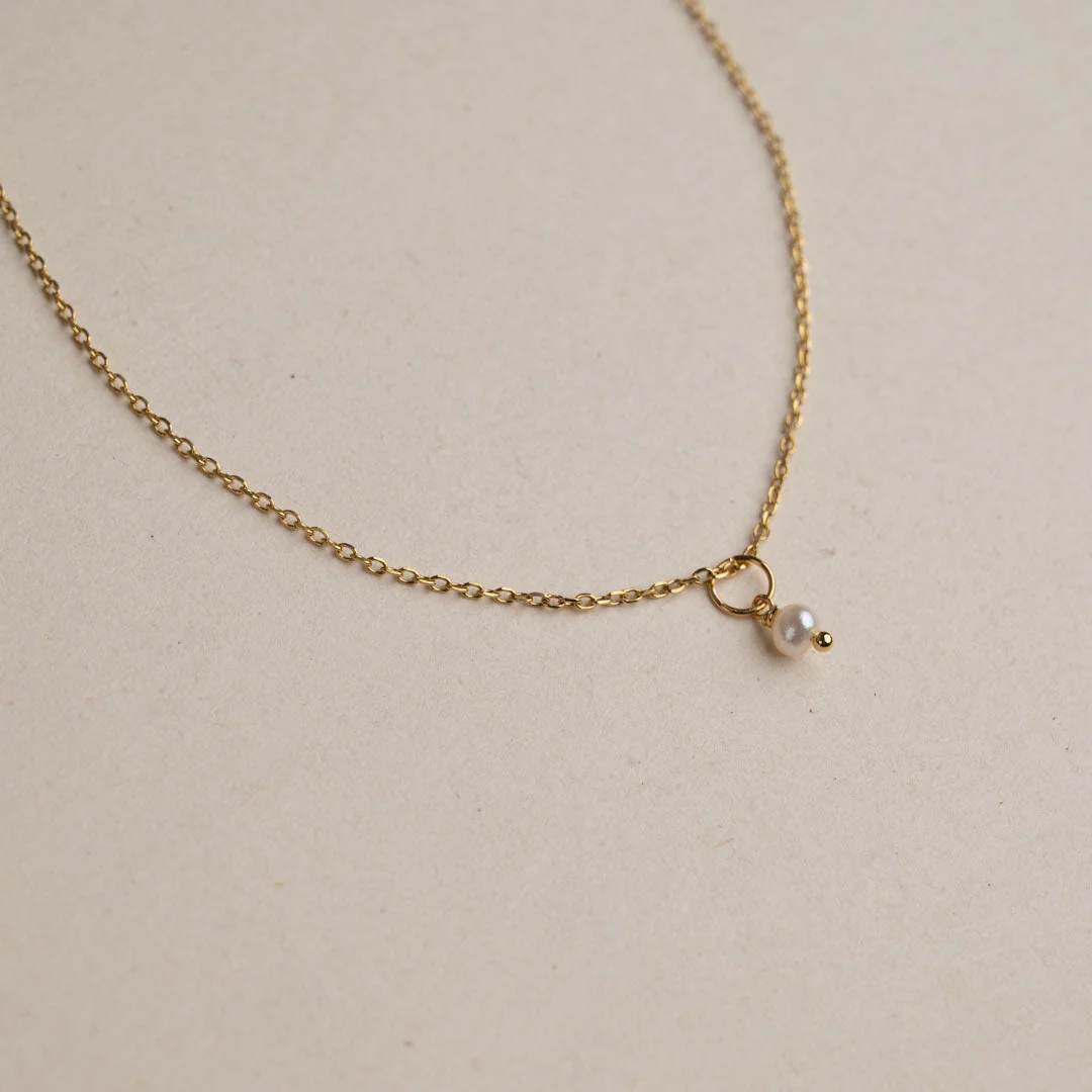 DARIA PEARL GOLDEN PENDANT - Image 4