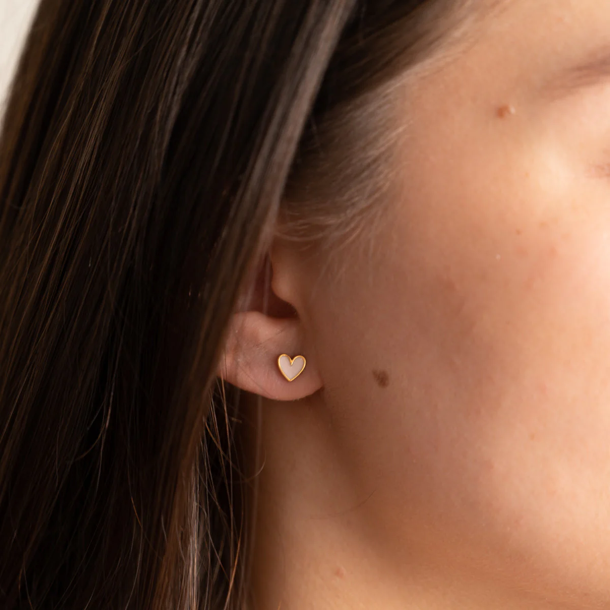 DITTE ROSE GOLDEN EARRING - Image 3
