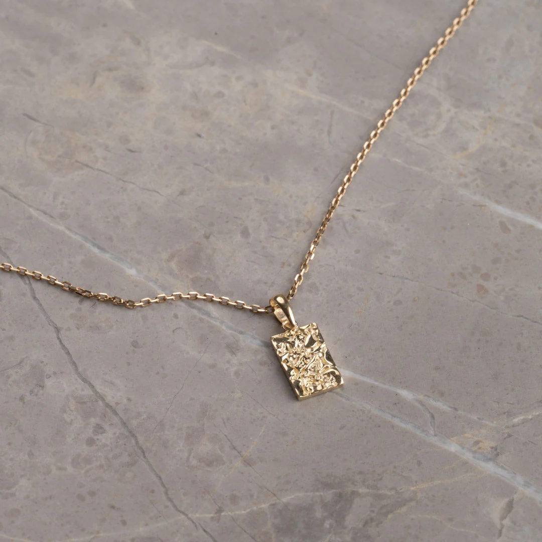 ELMIRA SOLID GOLD PENDANT - Image 4