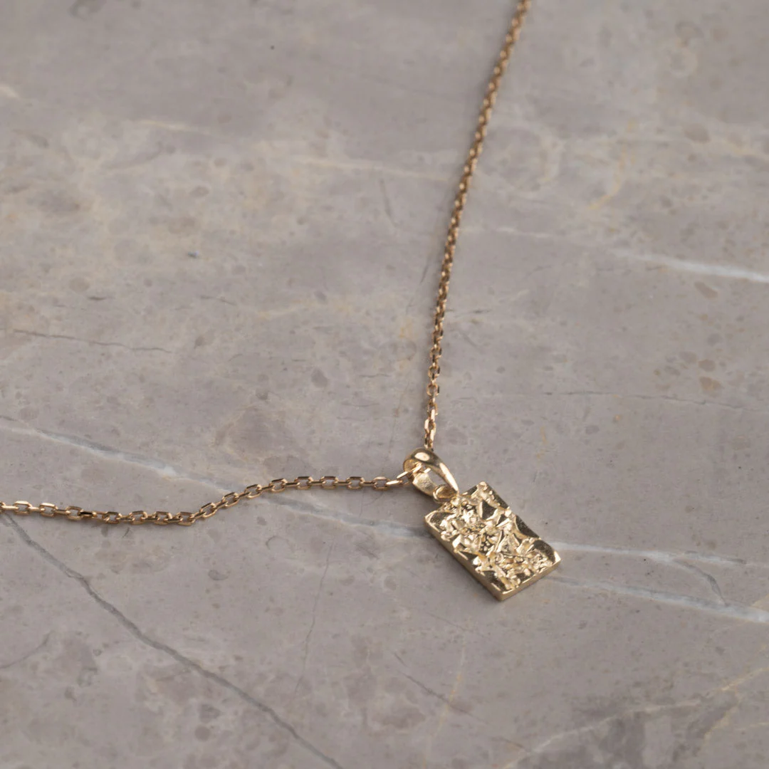 ELMIRA SOLID GOLD PENDANT - Image 6