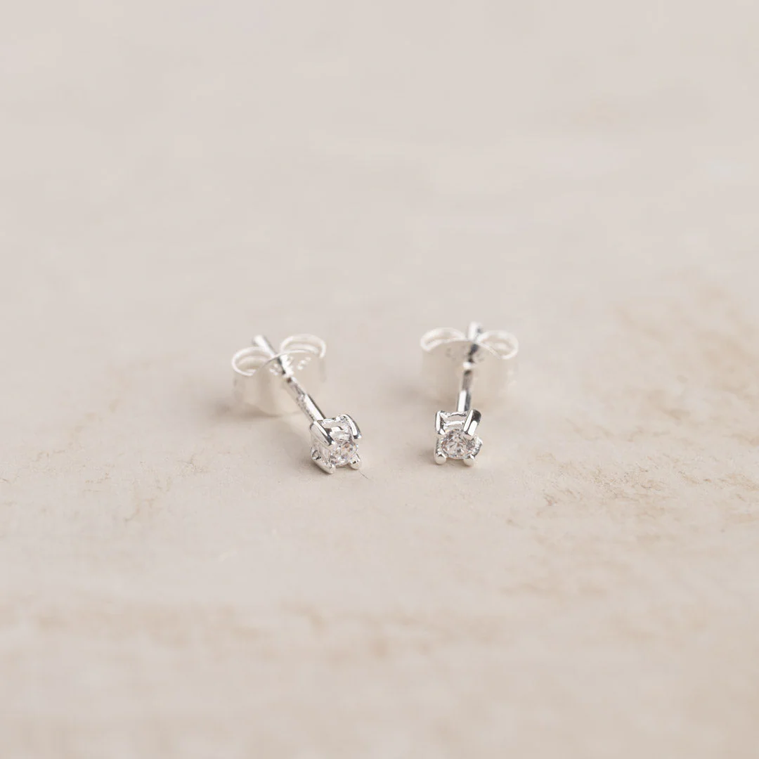 ENA SILVER EARRING - 2mm - Image 3