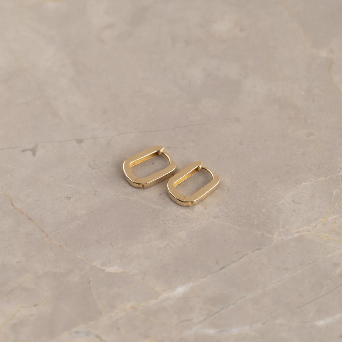 FRANCIE SOLID GOLD EARRING - Image 2